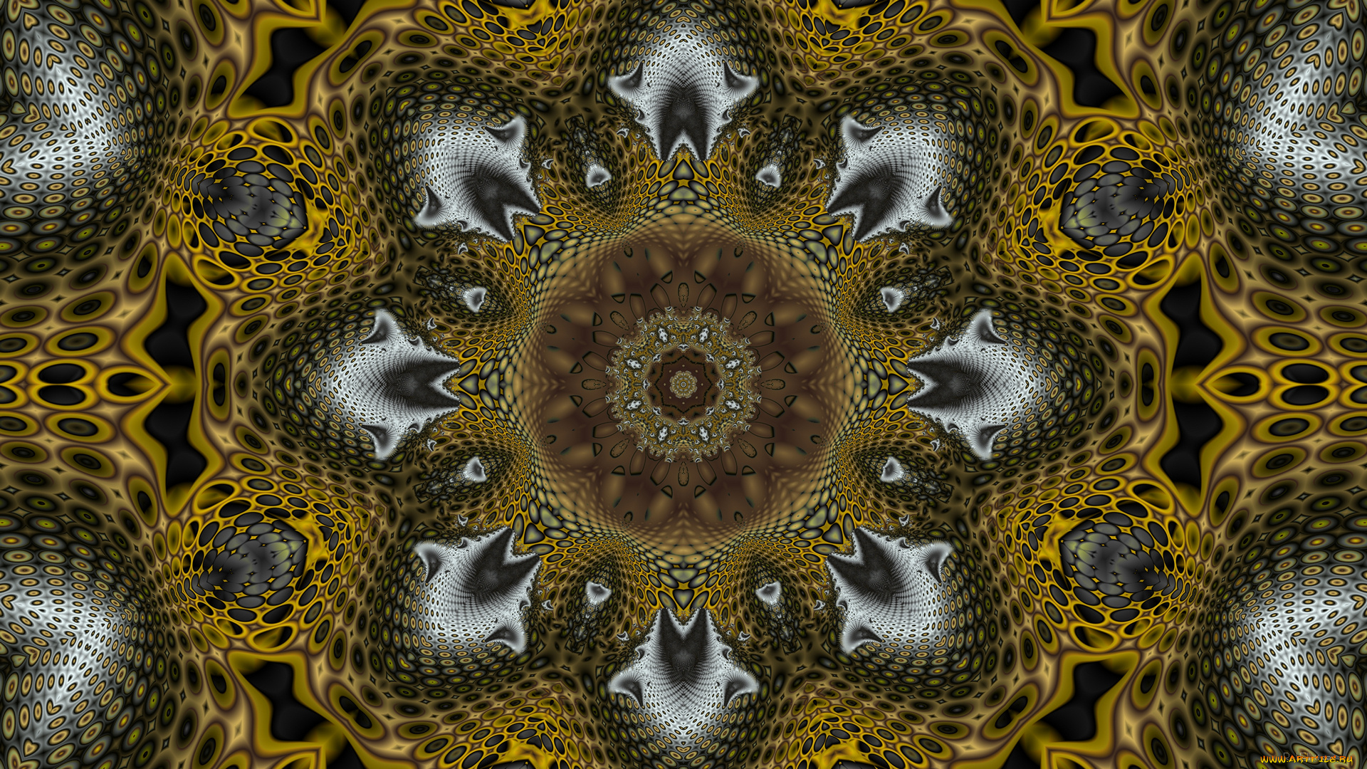 3д, графика, фракталы, , fractal, узор, фон, цвета