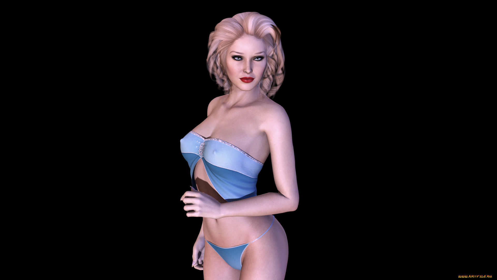 3д, графика, люди, , people, девушка, взгляд, фон