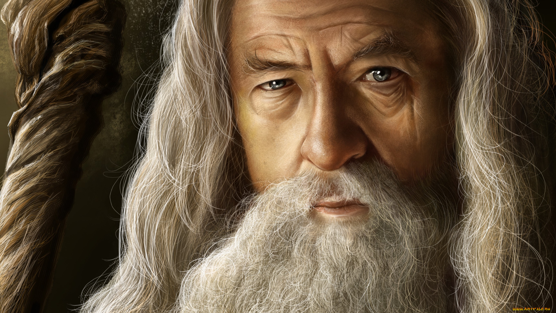 рисованное, кино, властелин, колец, волшебник, колдун, гендольф