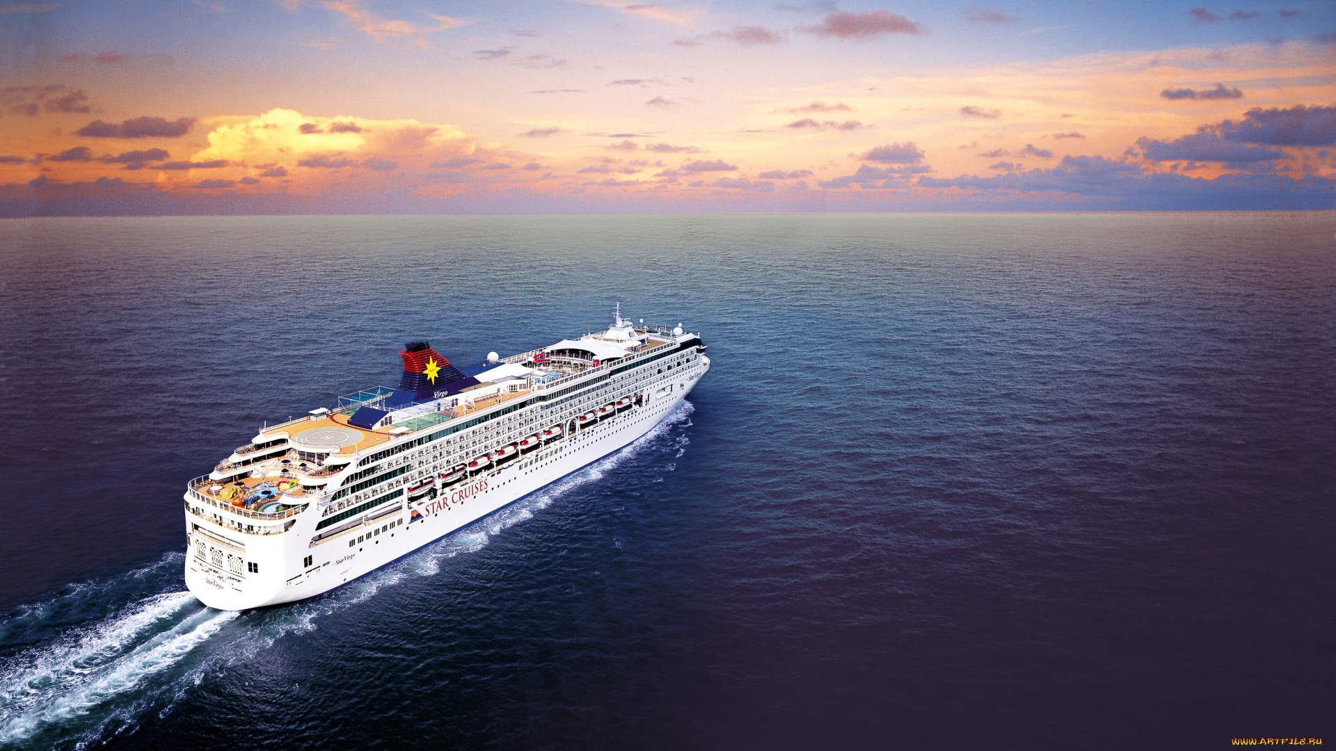 star, virgo, корабли, лайнеры, лайнер, пассажирский, вода, на, ходу, star, virgo, море, судно
