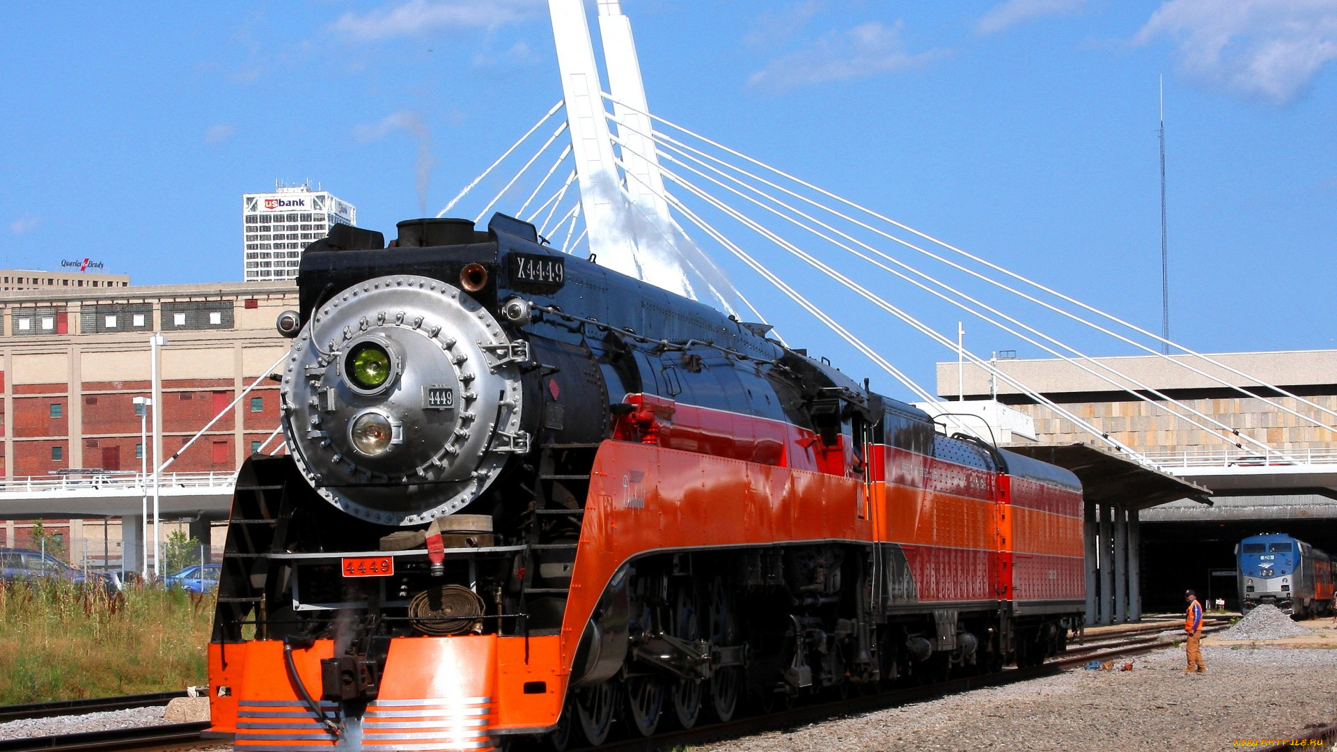 техника, паровозы, железная, дорога, рельсы, паровоз