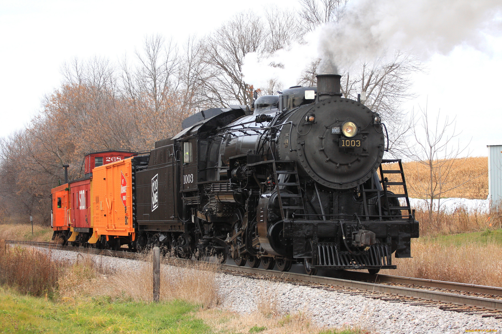 техника, паровозы, железная, дорога, рельсы, паровоз