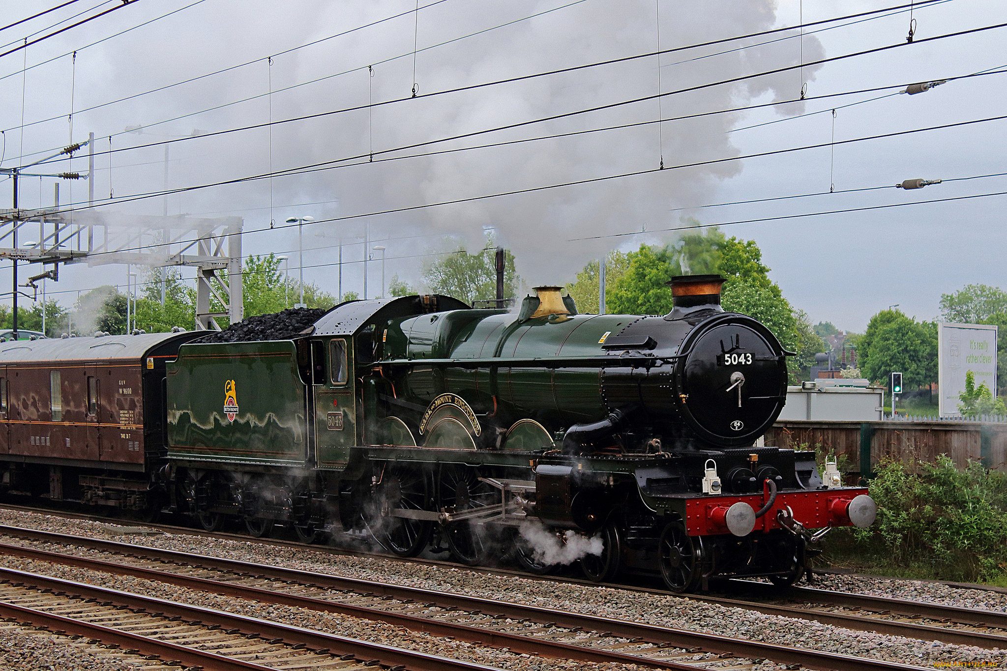 техника, паровозы, железная, дорога, рельсы, паровоз