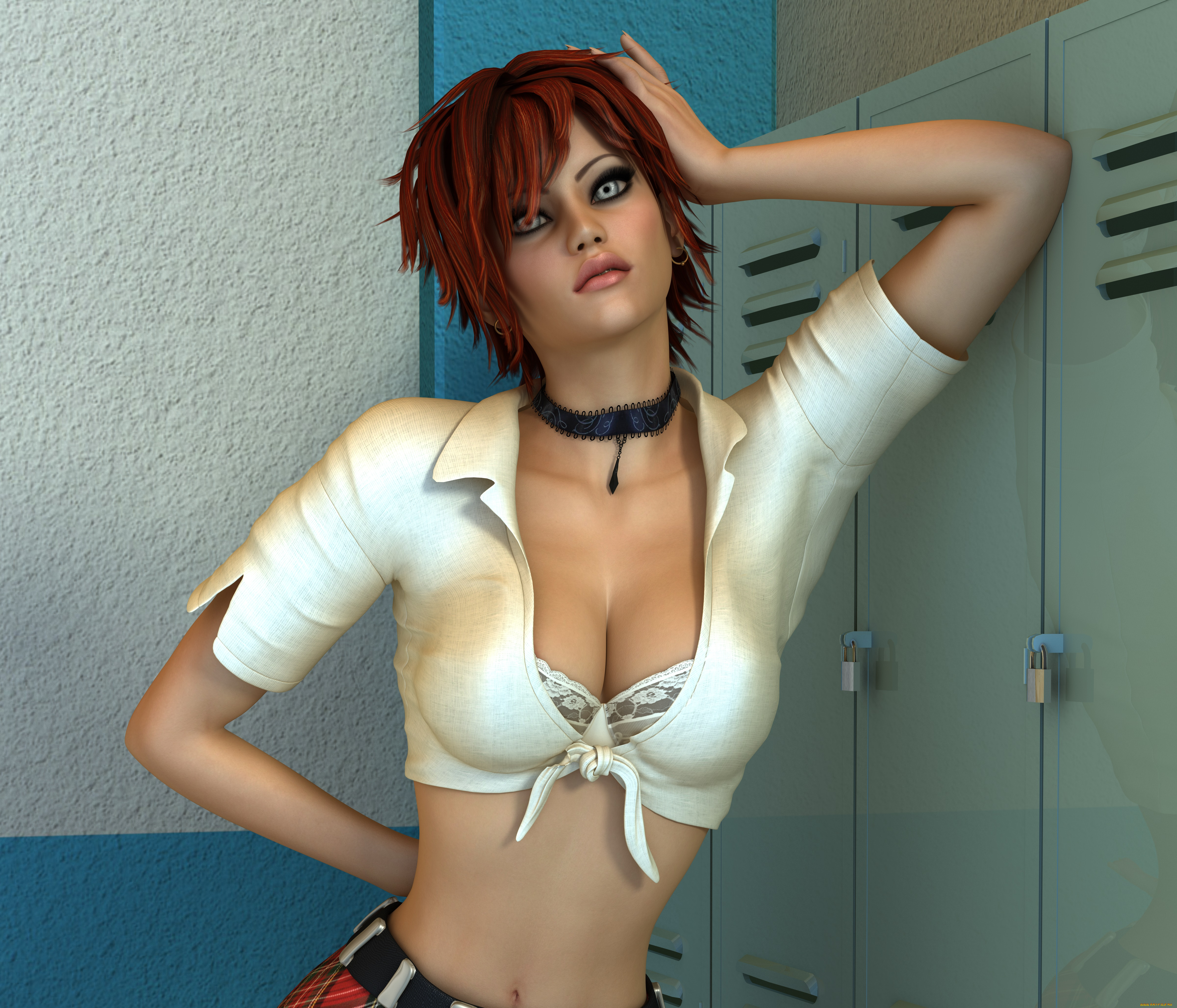 3д, графика, люди, , people, девушка, фон, взгляд