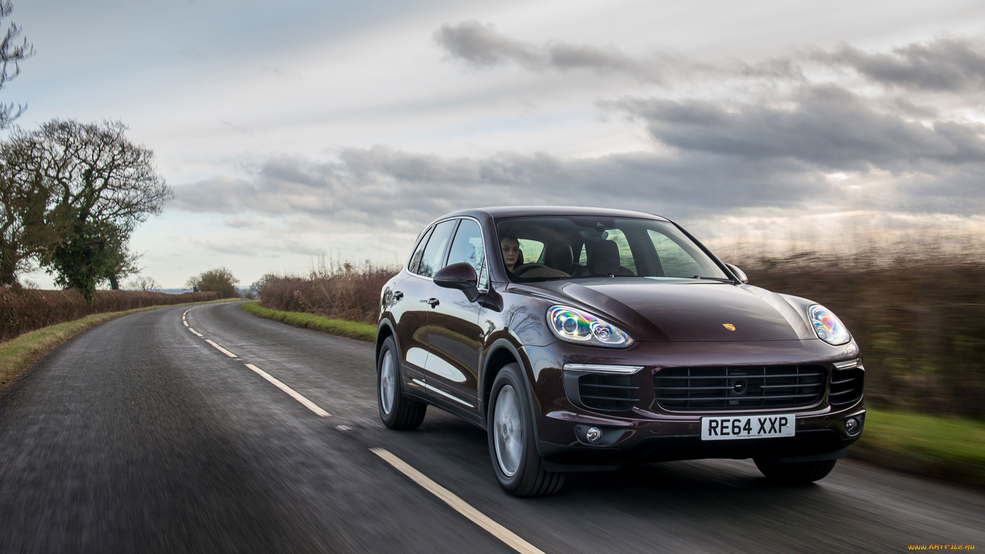 автомобили, porsche, diesel, cayenne, uk-spec