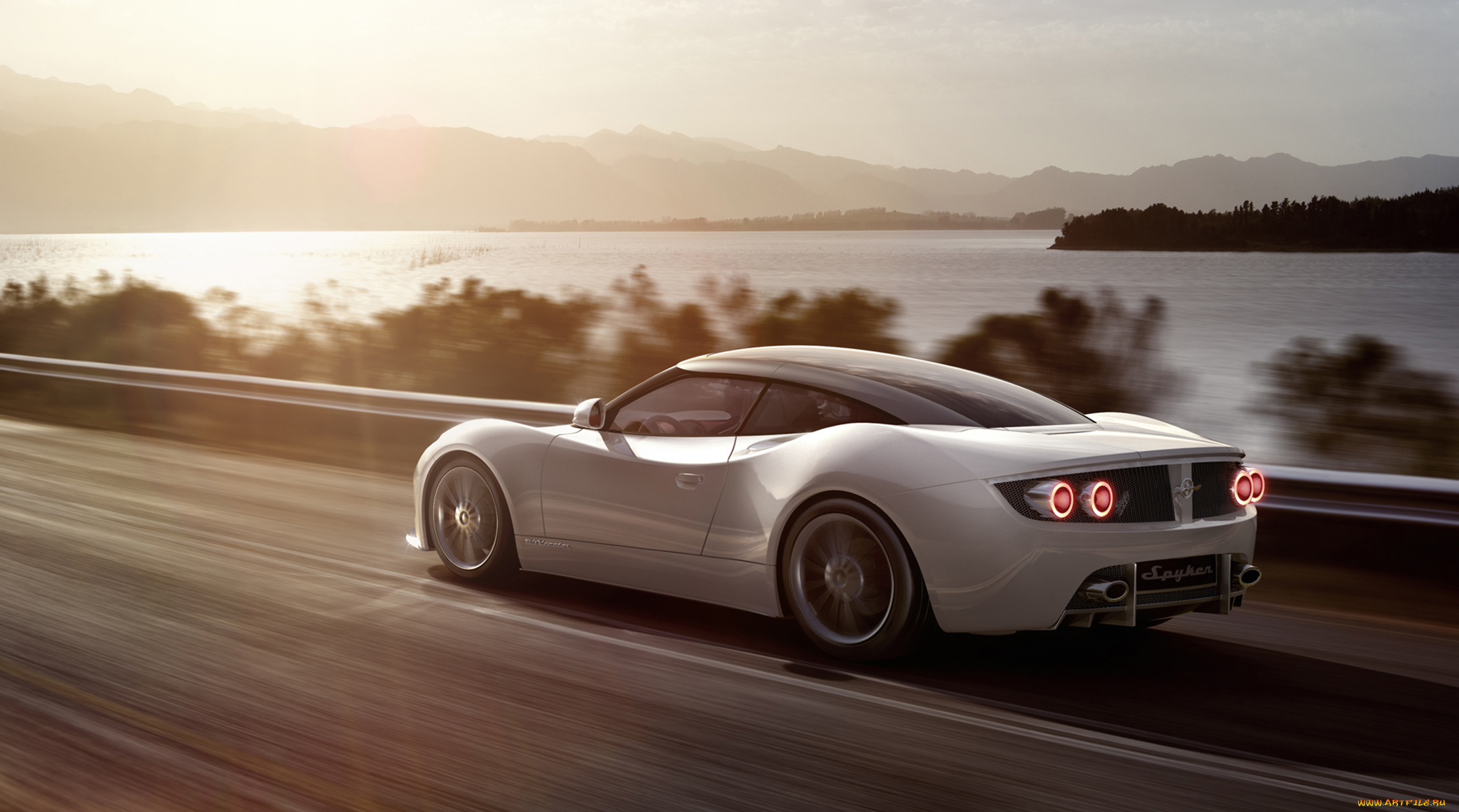 spyker, b6, venator, concept, 2013, автомобили, spyker, b6, venator, concept, 2013, трасса