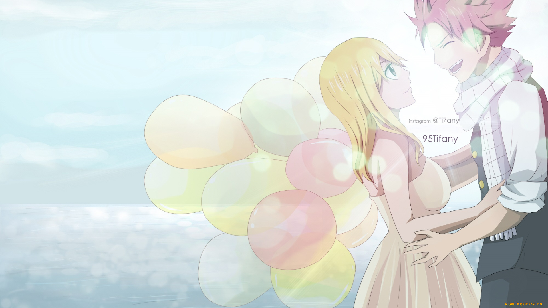 аниме, fairy, tail, хвост, феи