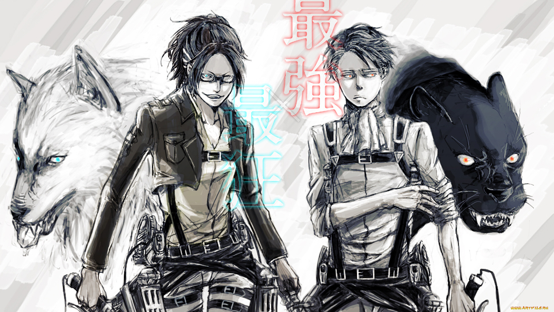 аниме, shingeki, no, kyojin, атака, титанов, арт, shingeki, no, kyojin