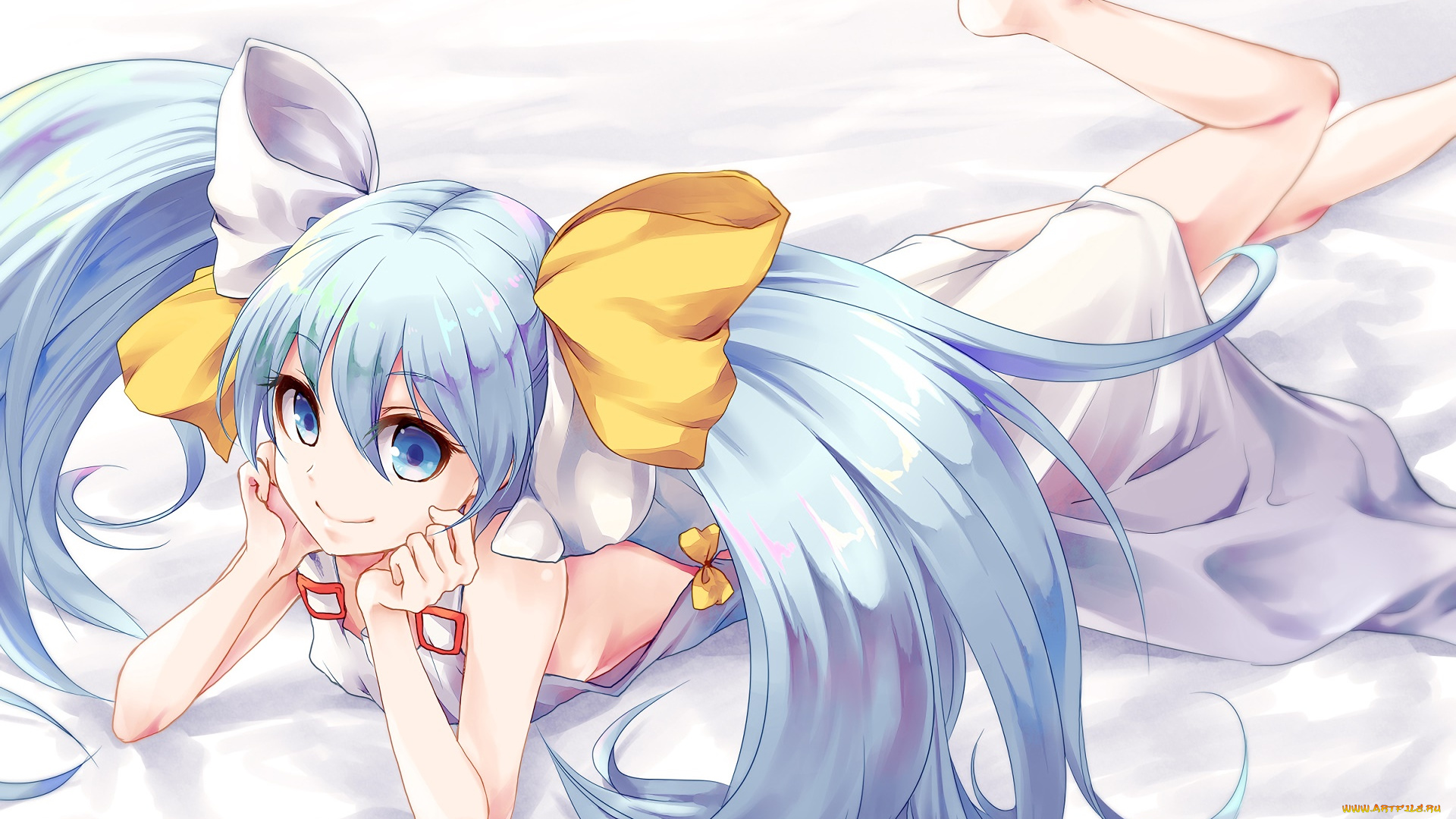 аниме, unknown, , другое, девушка, фон, взгляд