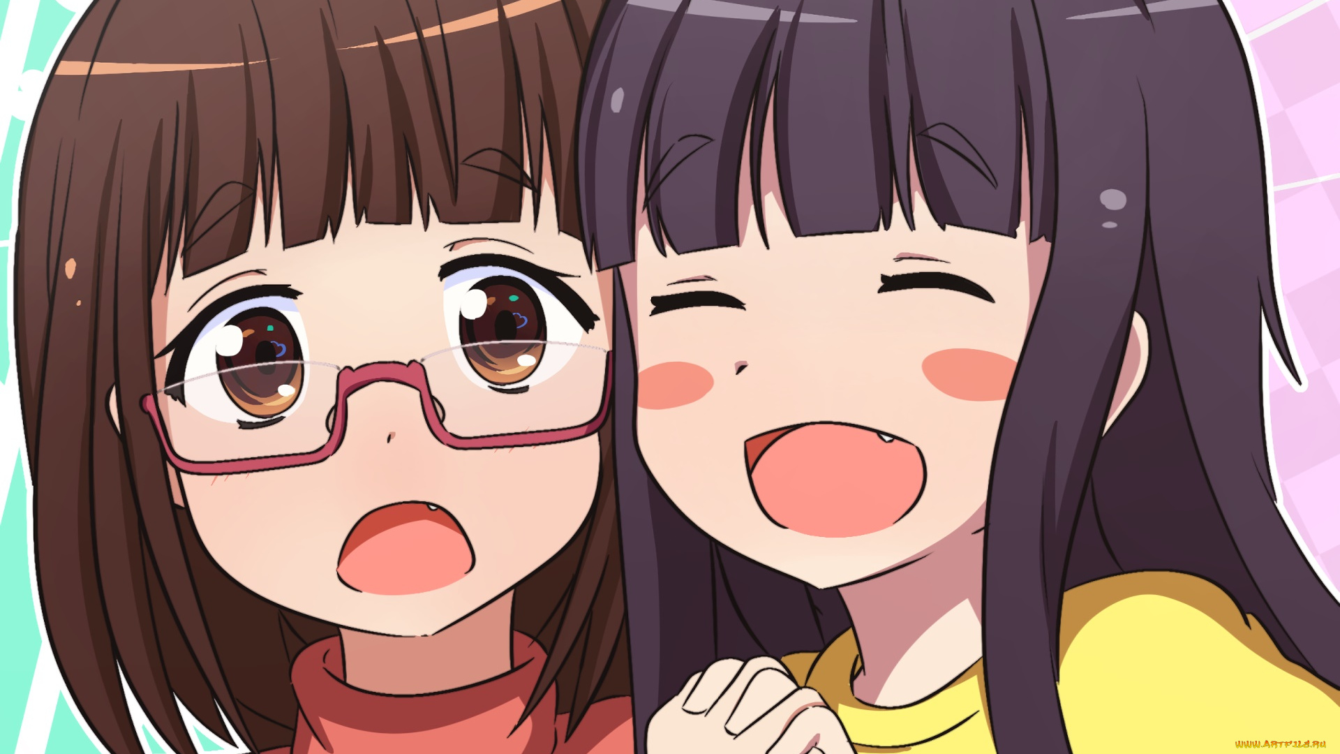 аниме, unknown, , другое, фон, взгляд, девушки