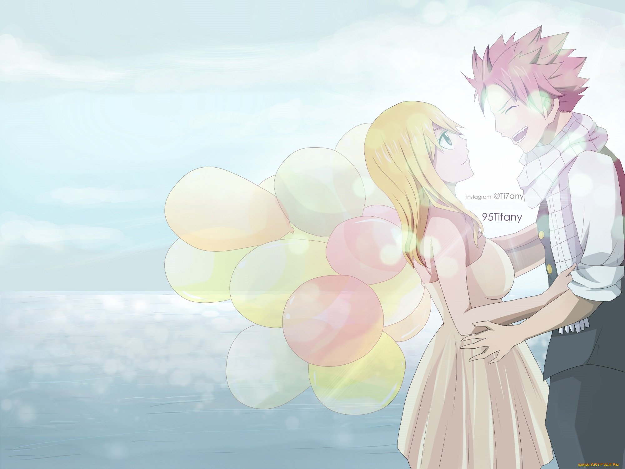 аниме, fairy, tail, хвост, феи