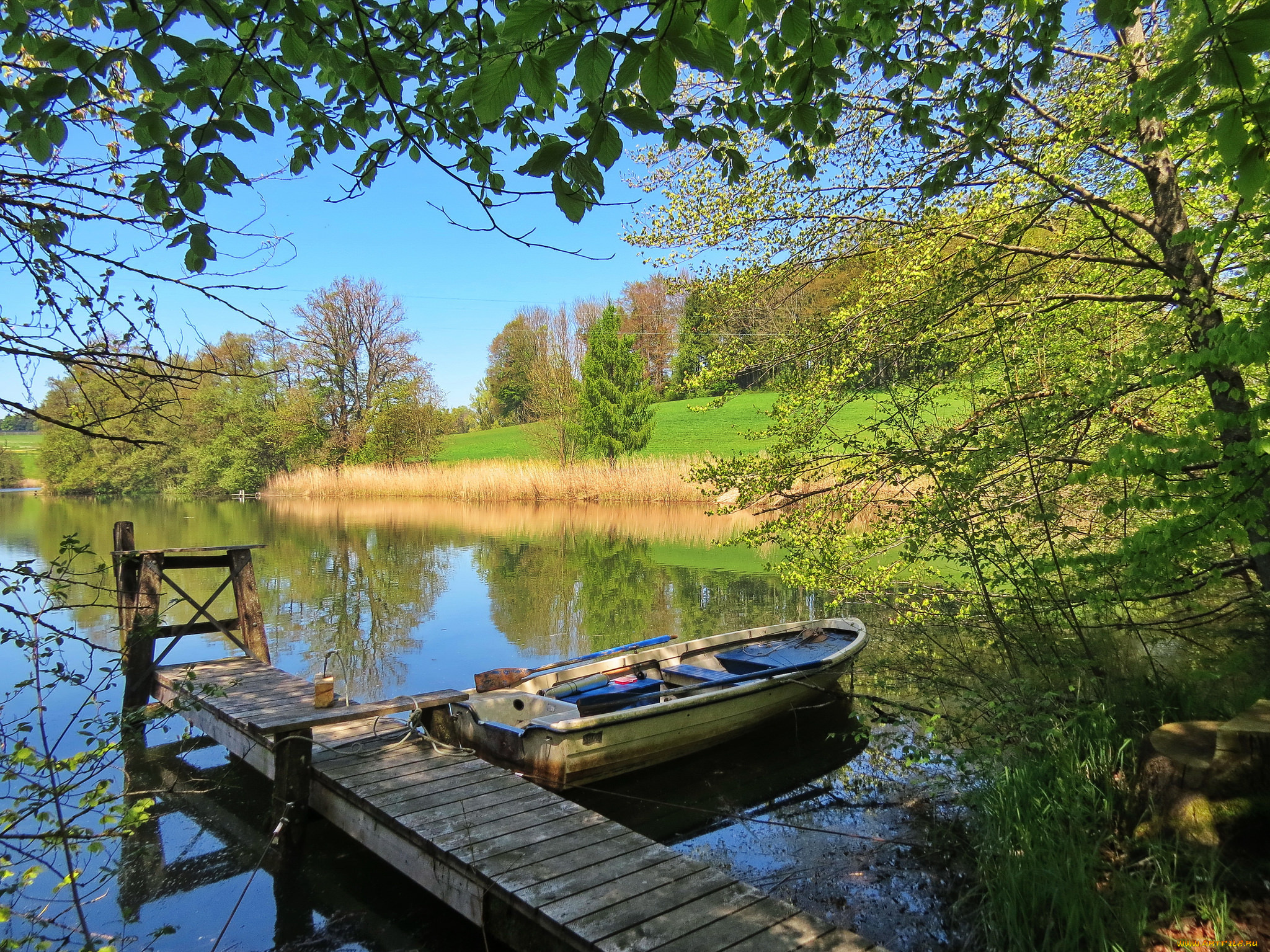 корабли, лодки, , шлюпки, озеро, лодка