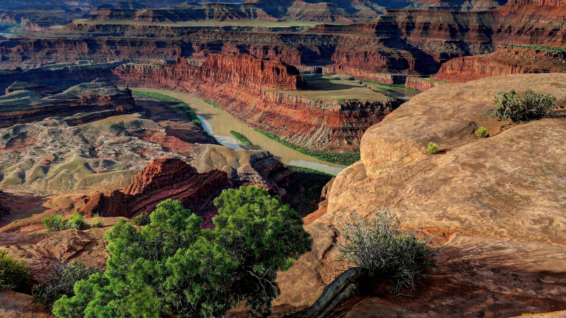 природа, горы, простор