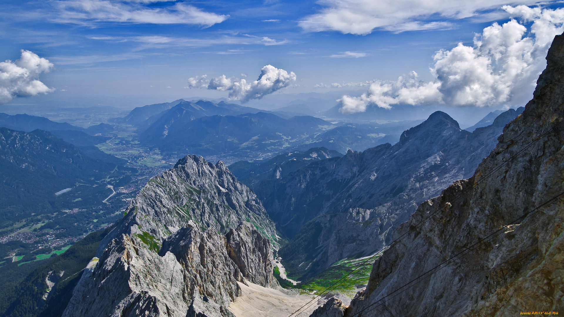 природа, горы, простор