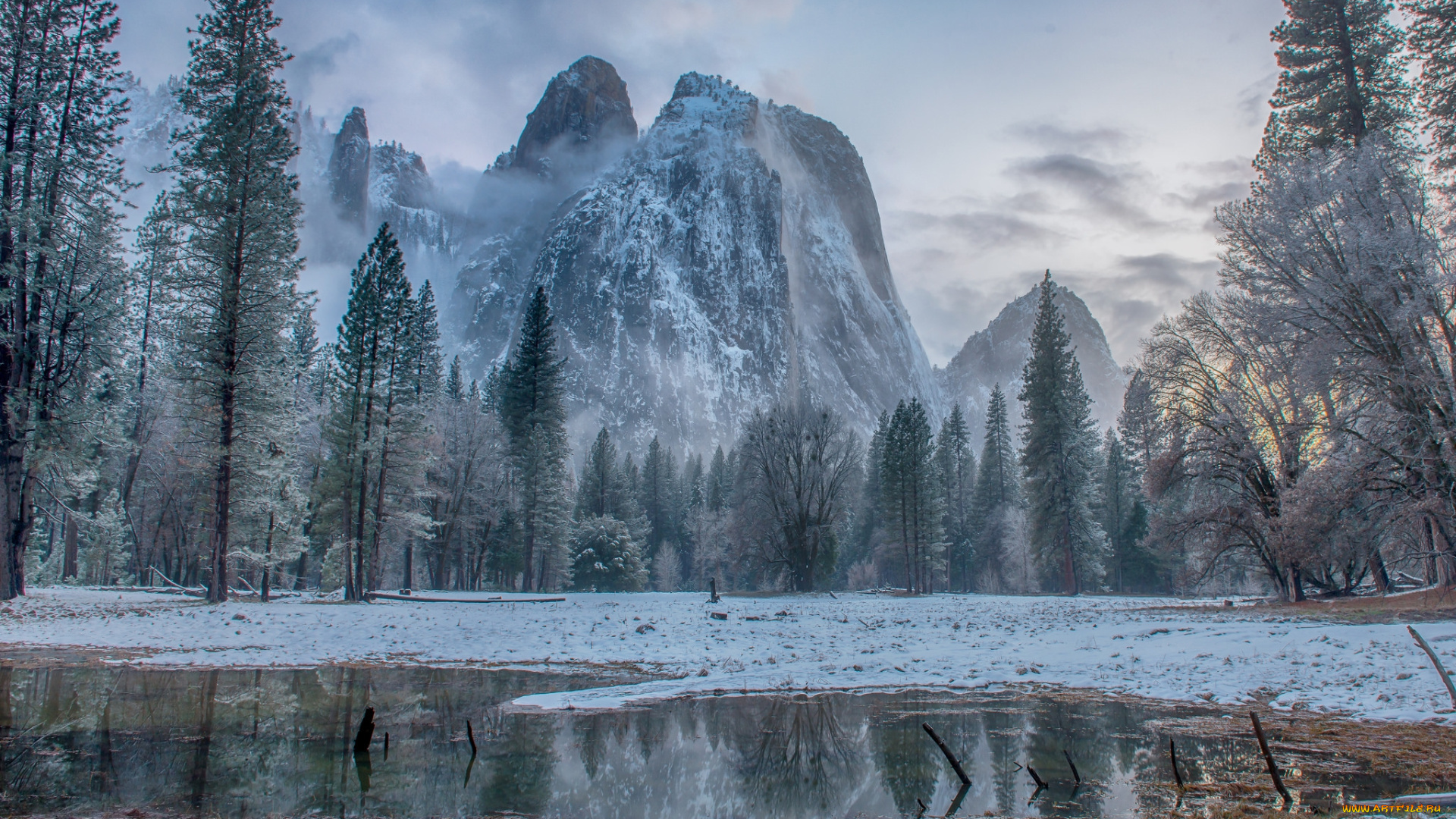 природа, горы, простор