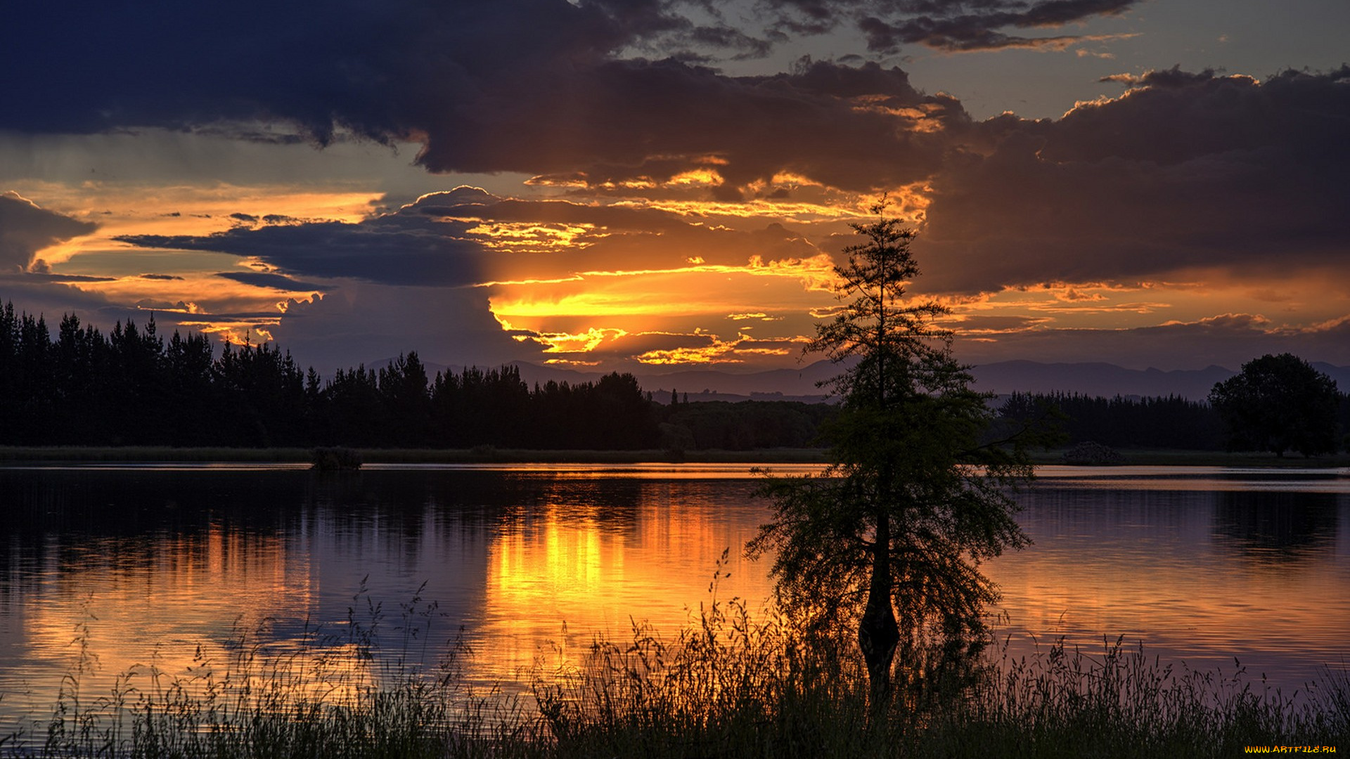 природа, восходы, закаты, простор