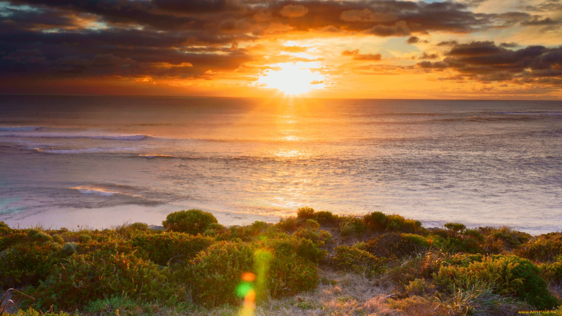 природа, восходы, закаты, простор