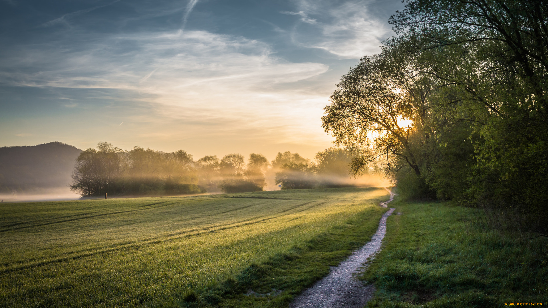 природа, восходы, закаты, простор