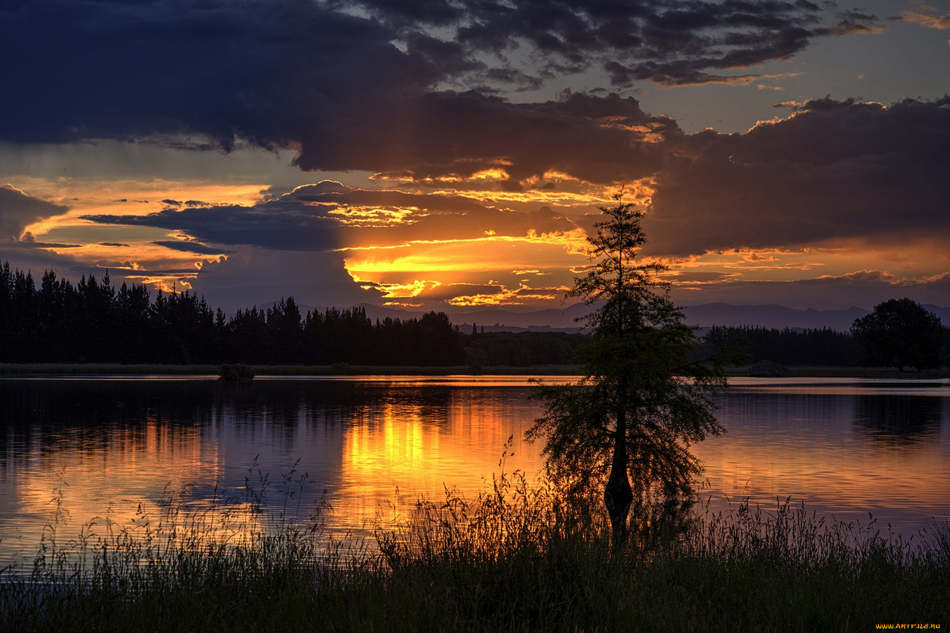 природа, восходы, закаты, простор