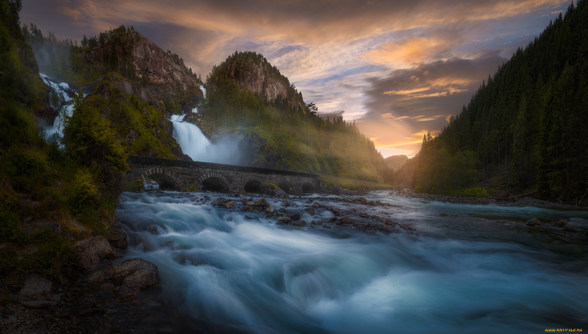 природа, побережье, простор