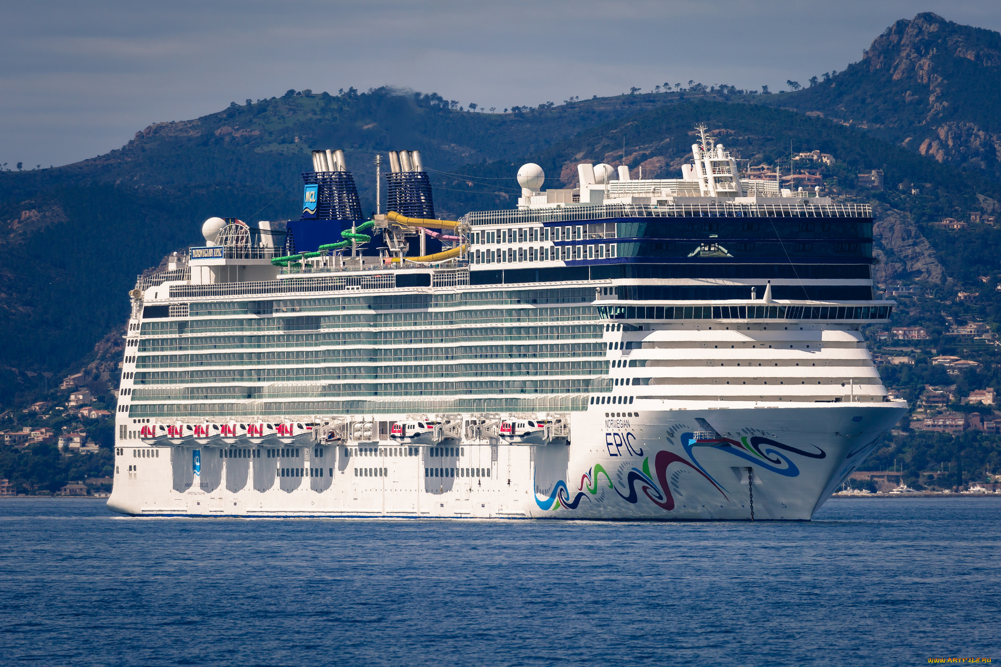 ms, norwegian, epic, корабли, лайнеры, круиз, лайнер