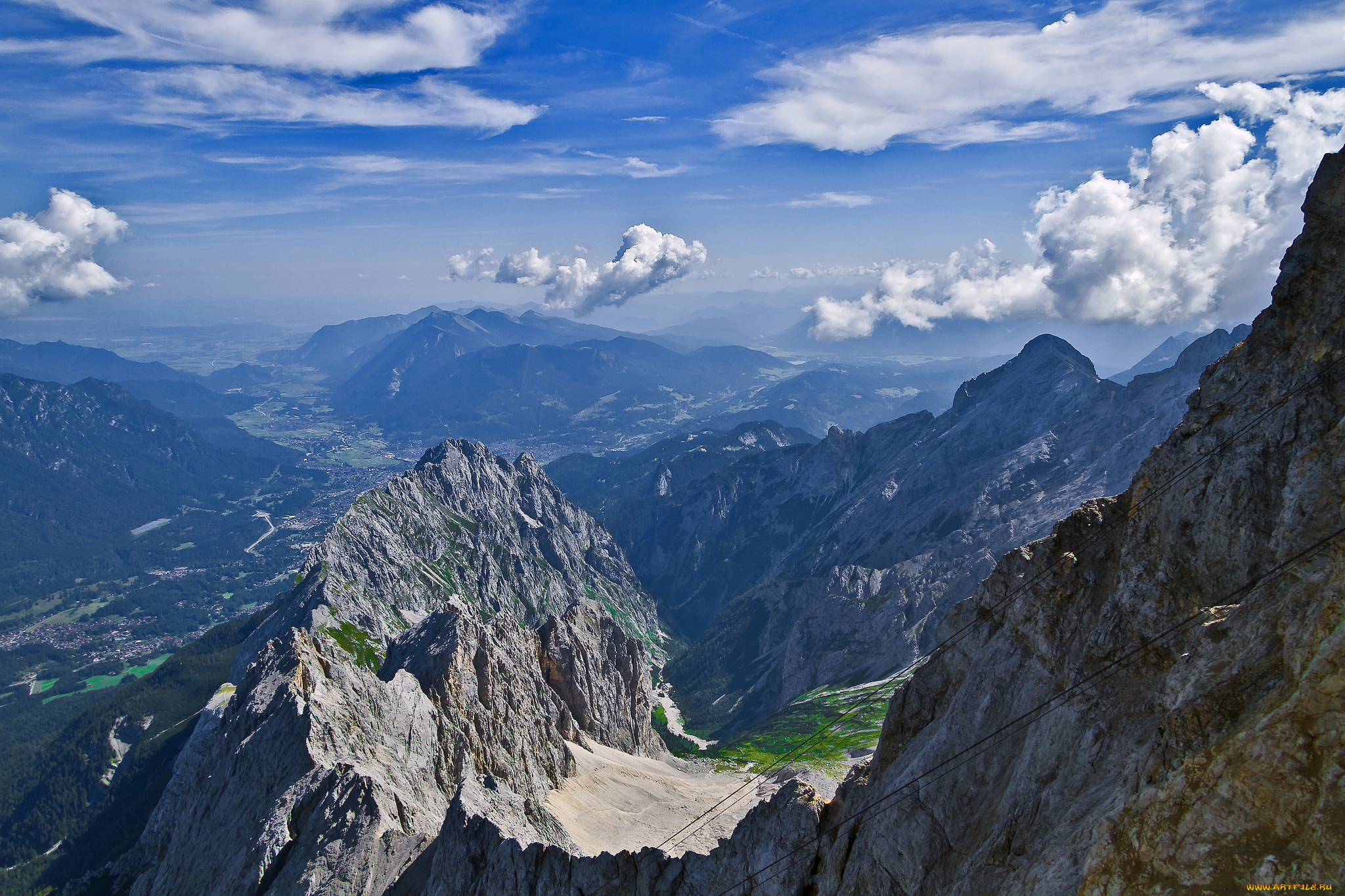 природа, горы, простор