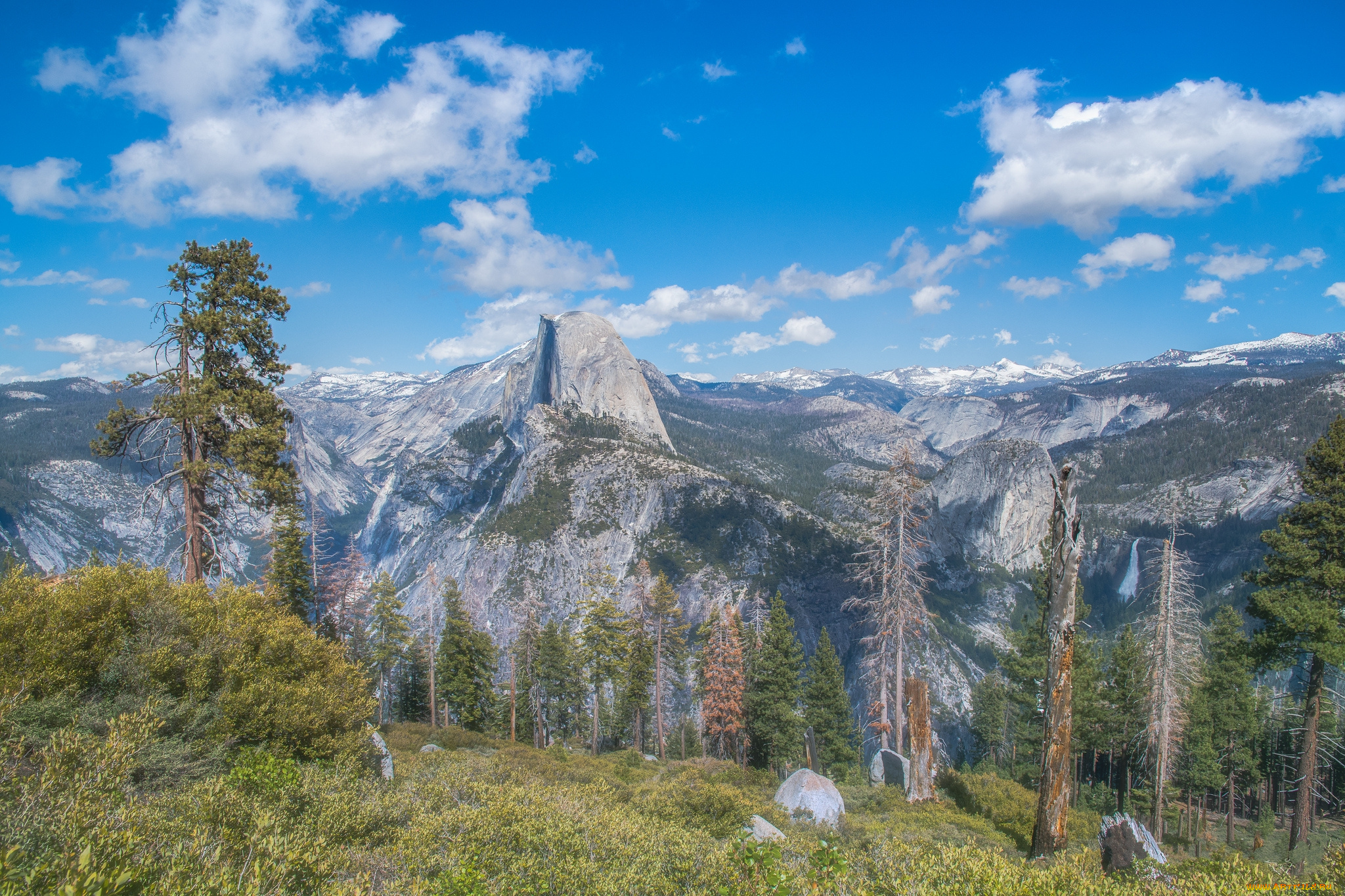 природа, горы, простор