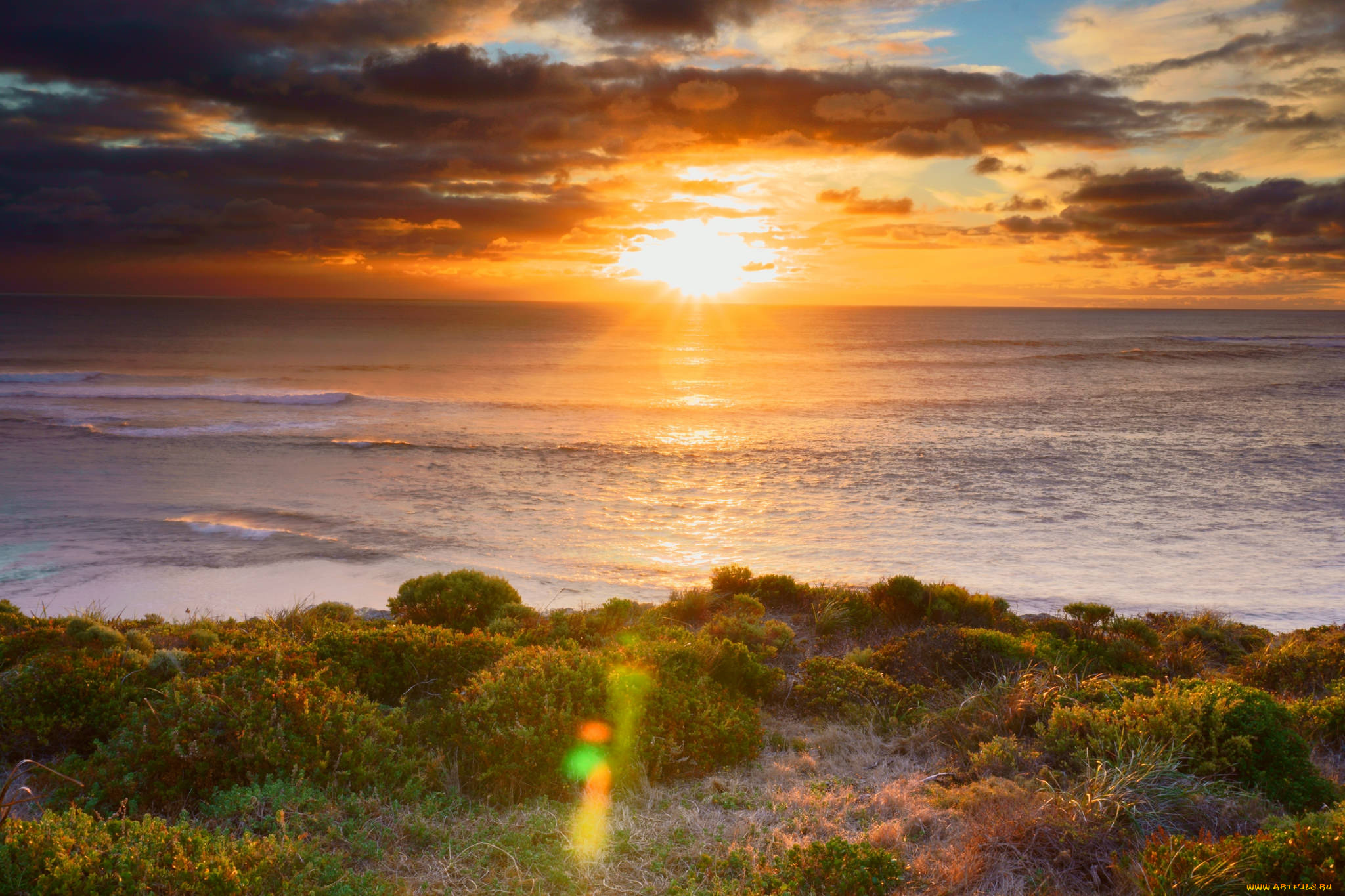 природа, восходы, закаты, простор