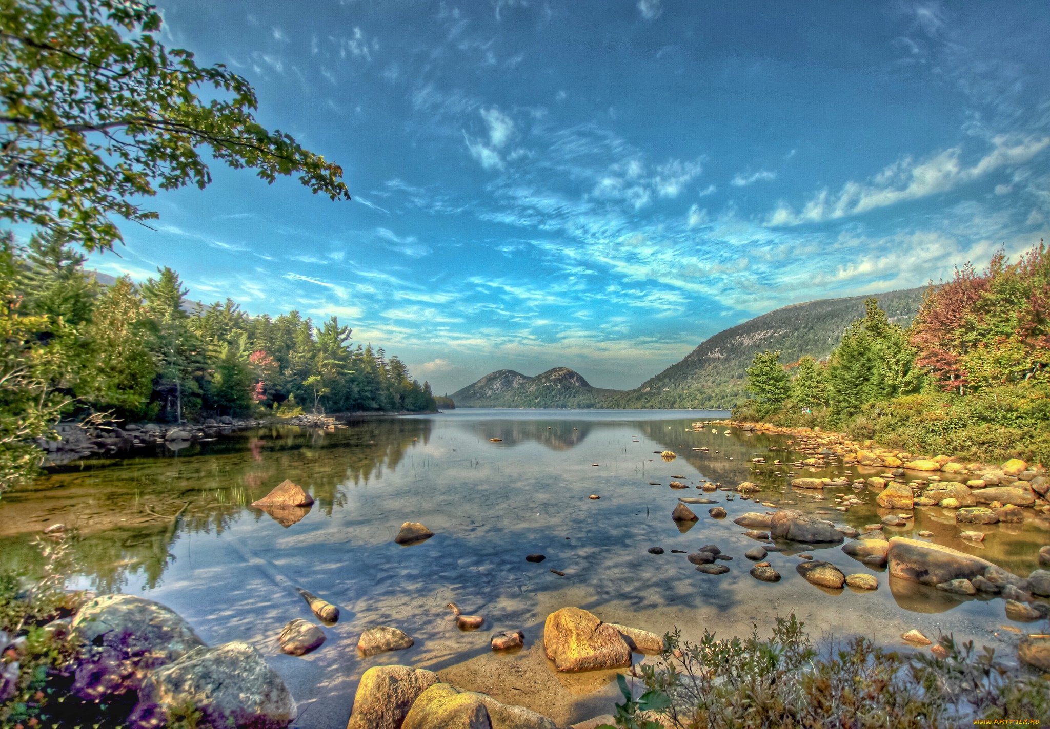 природа, реки, озера, простор