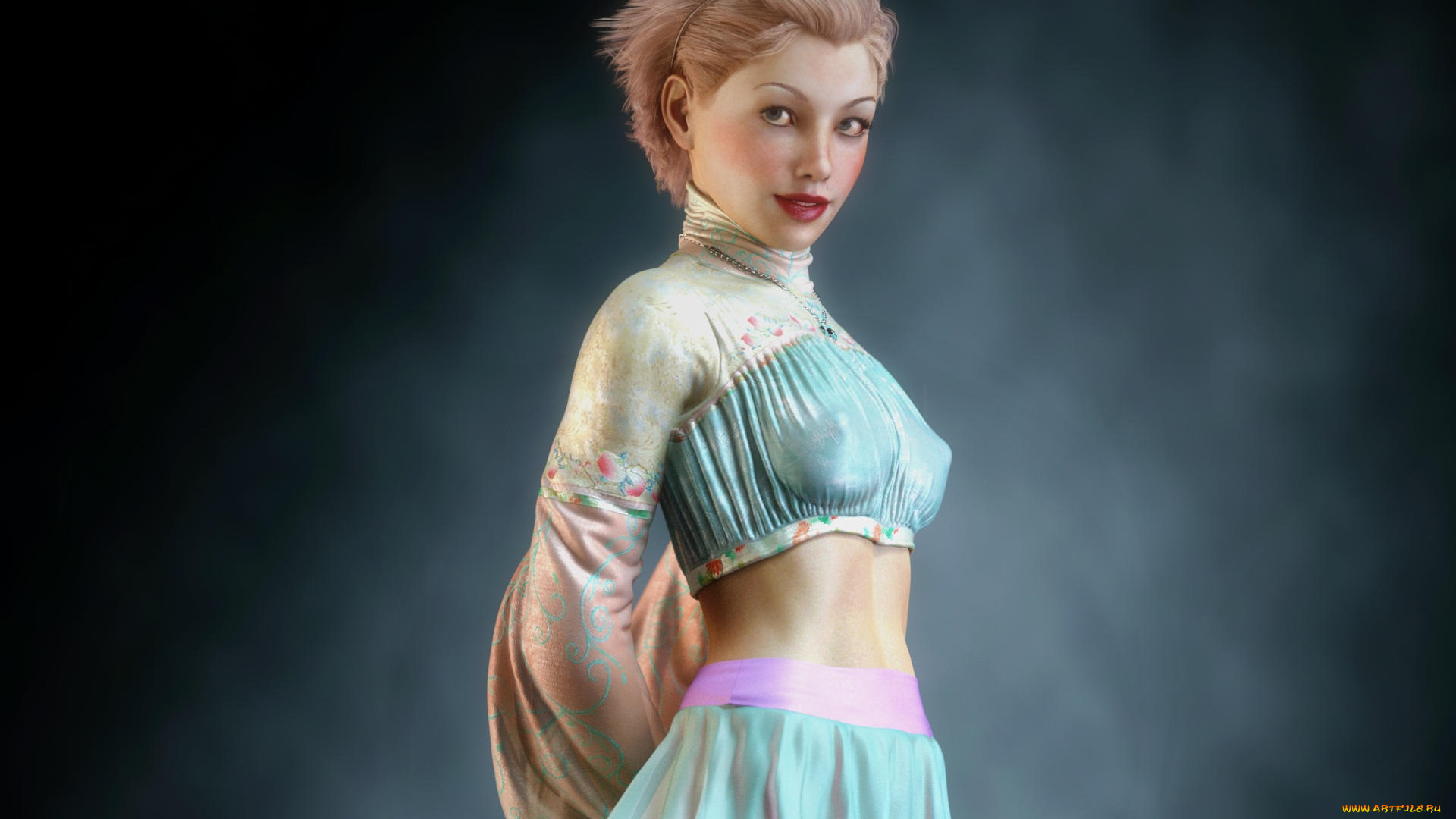 3д, графика, люди, , people, фон, взгляд, девушка