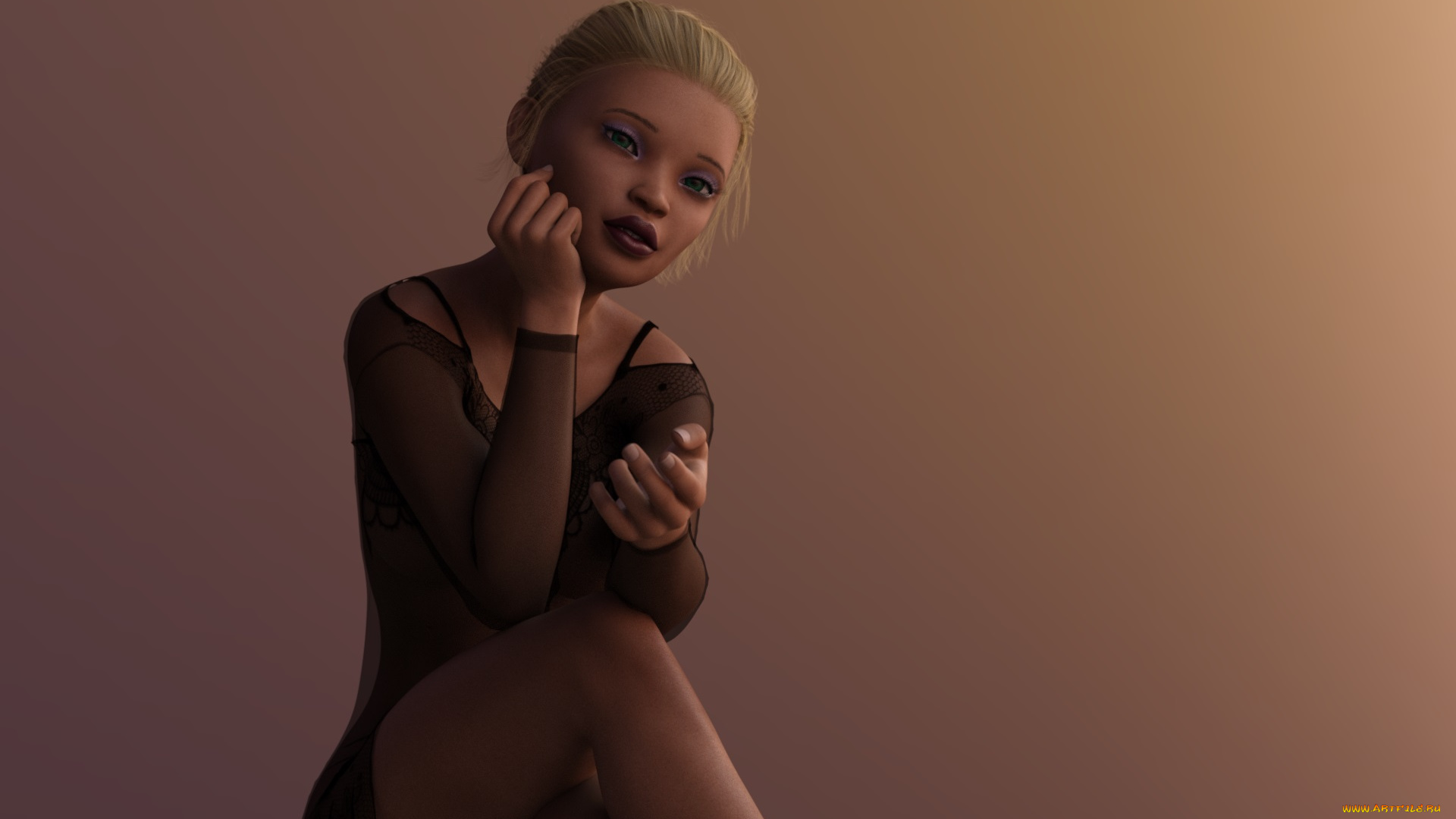 3д, графика, люди, , people, фон, взгляд, девушка