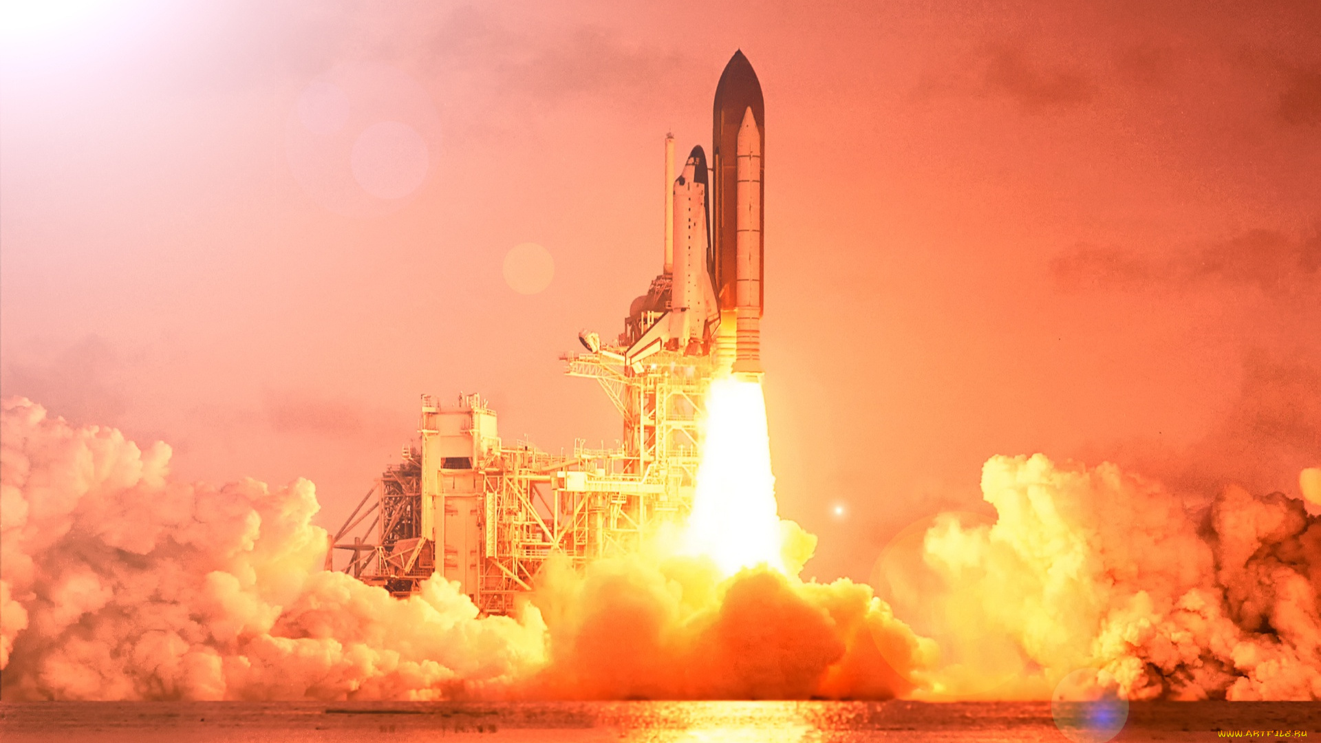 космос, космодромы, стартовые, площадки, старт