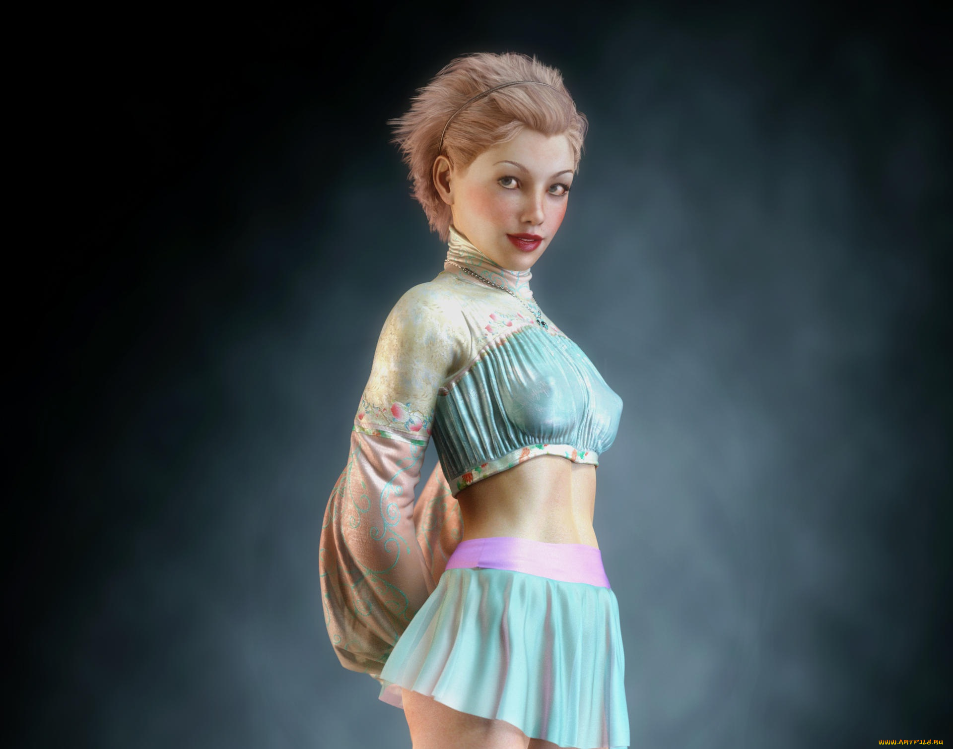 3д, графика, люди, , people, фон, взгляд, девушка