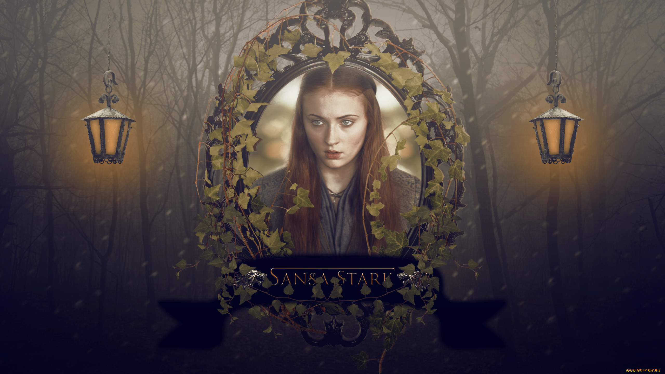 кино, фильмы, game, of, thrones, , сериал, девушка, фон, взгляд, портрет