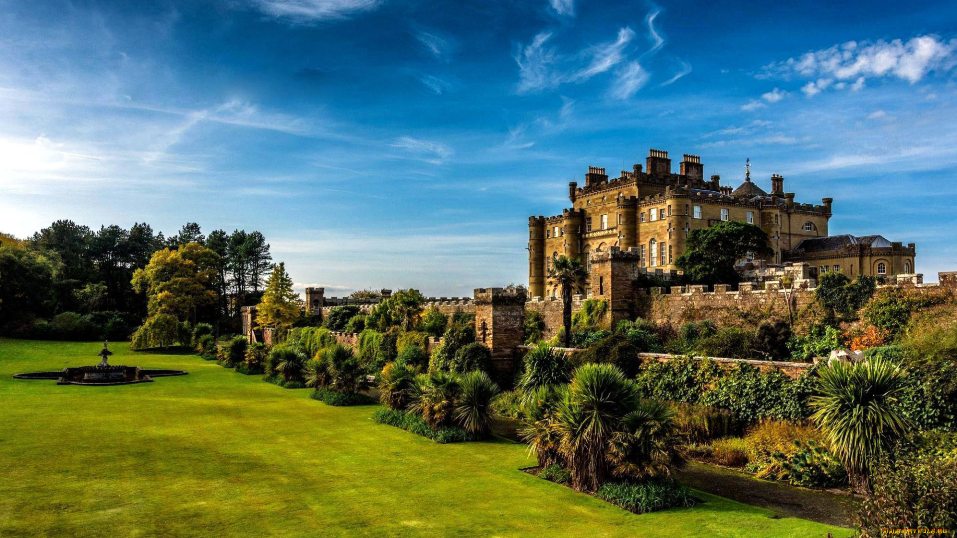 culzean, castle, scotland, города, замки, англии, culzean, castle