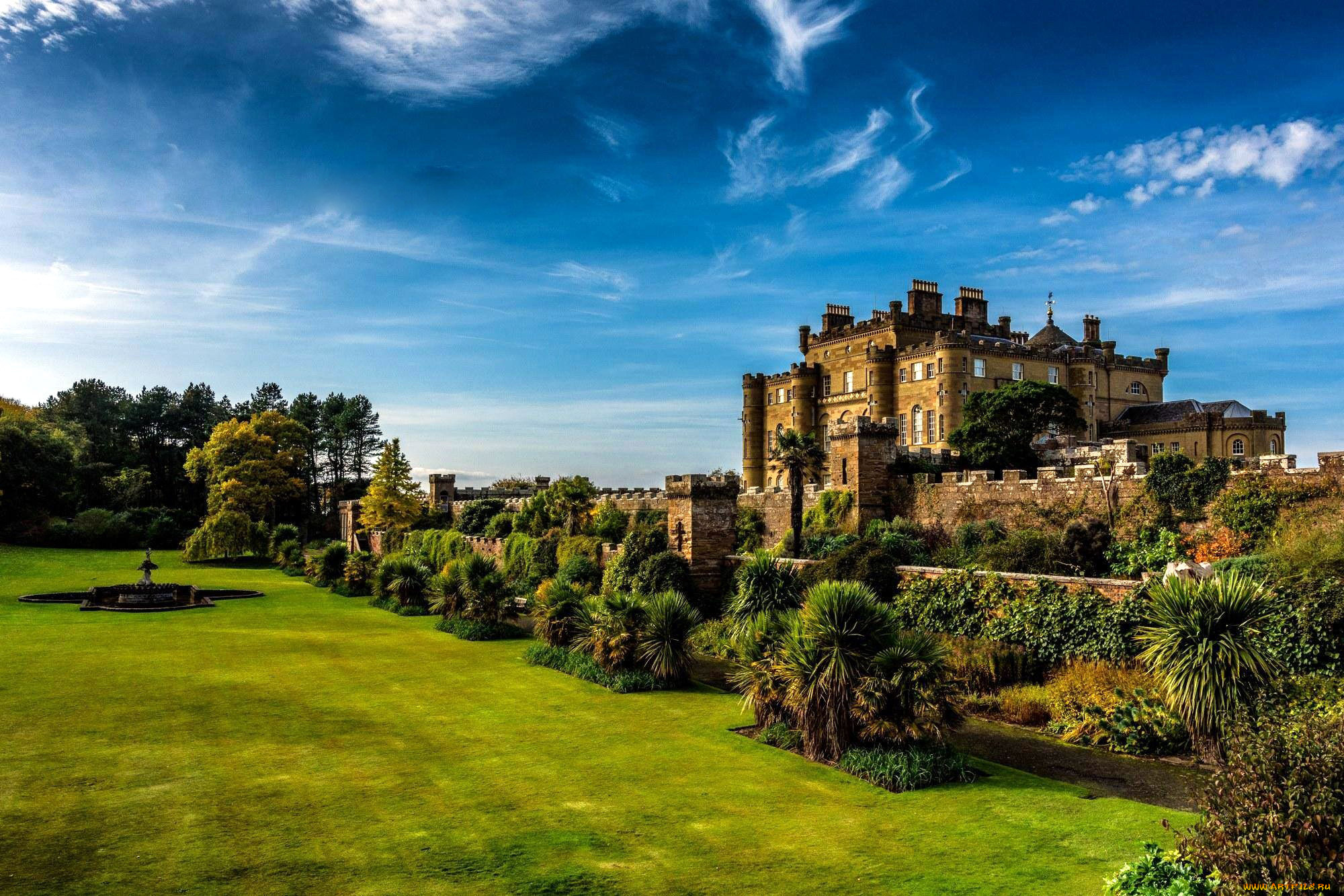 culzean, castle, scotland, города, замки, англии, culzean, castle