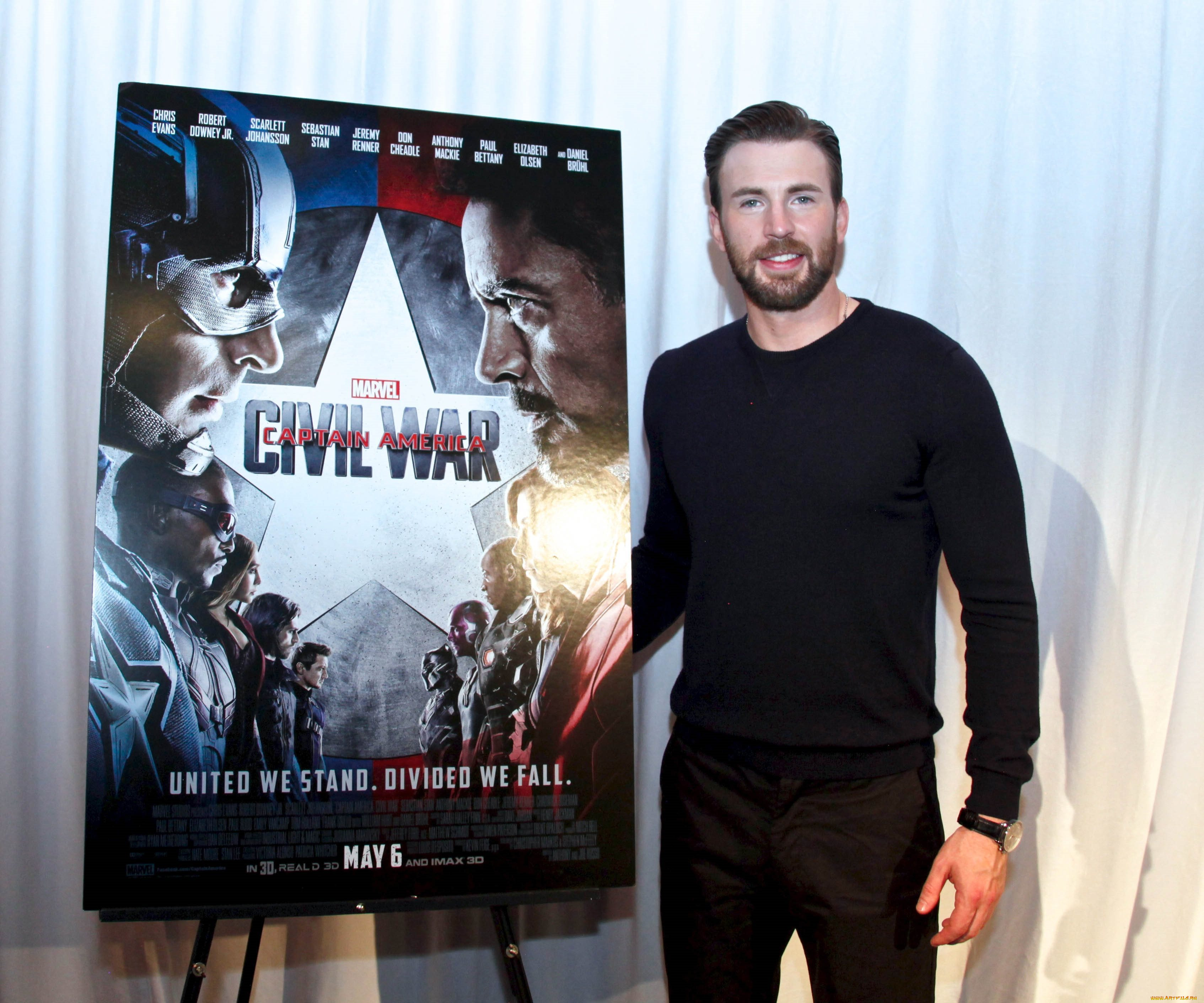 мужчины, chris, evans, усы, бородка