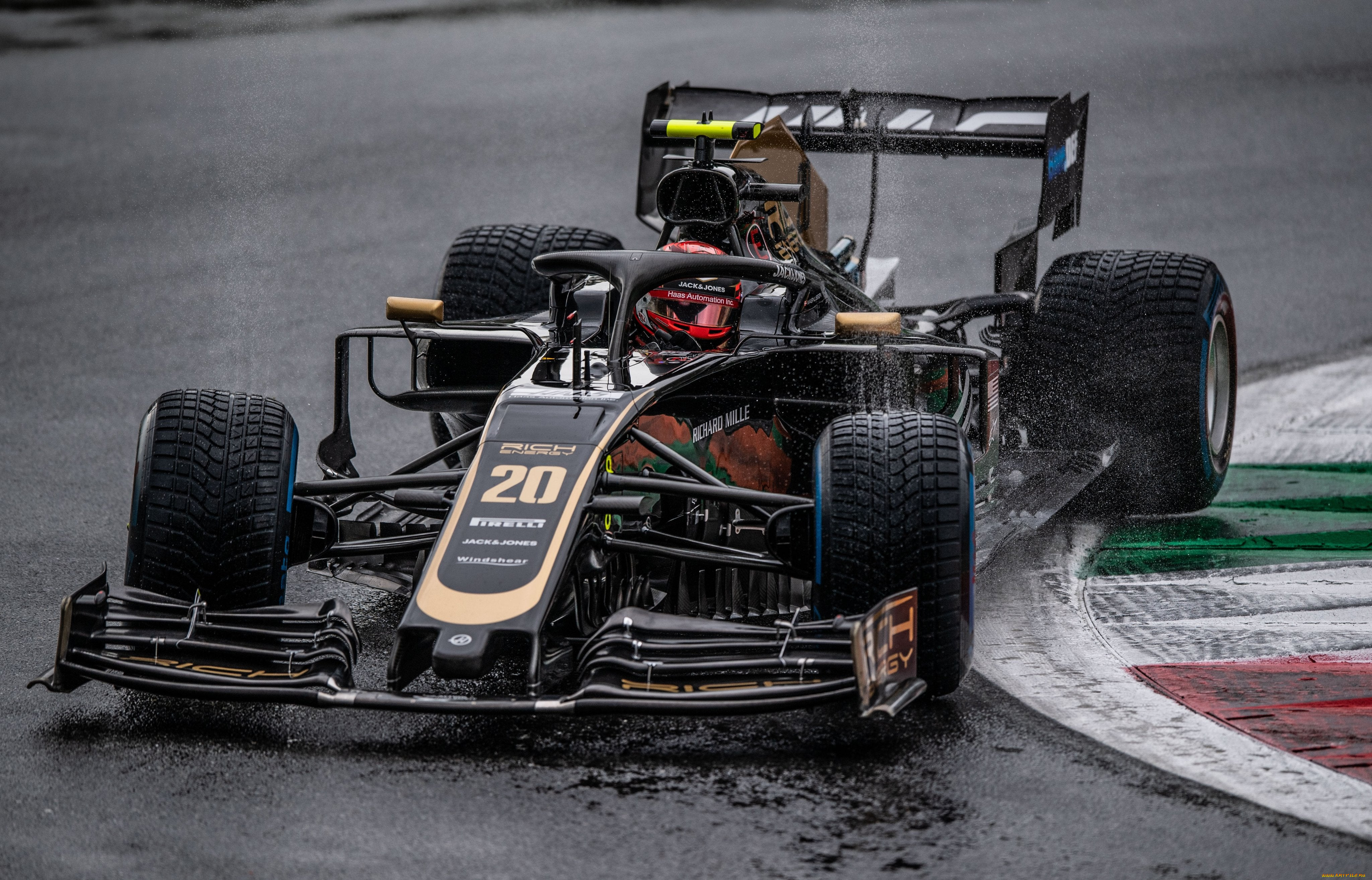 спорт, формула, 1, haas, formula, 1, rain