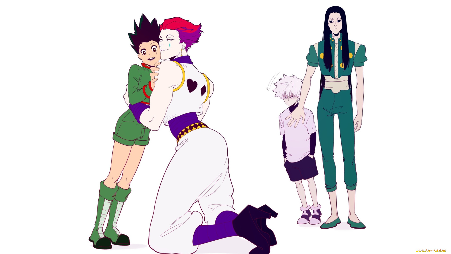 аниме, hunter, x, hunter, охотник, х