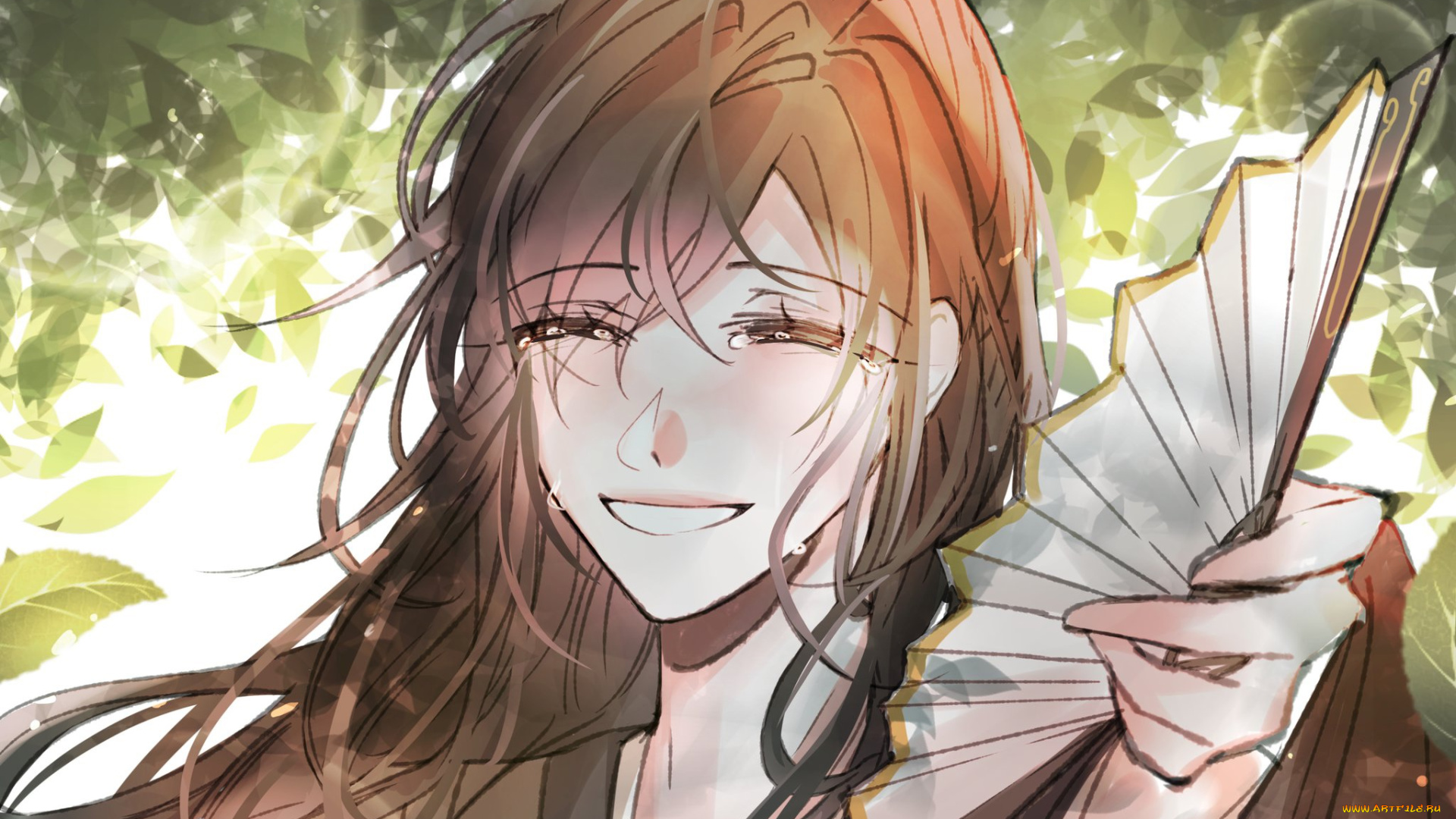 аниме, mo, dao, zu, shi, не, хуайсан, веер