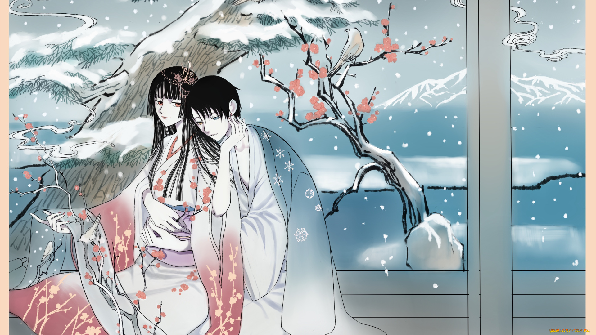 аниме, xxxholic, триплексоголик