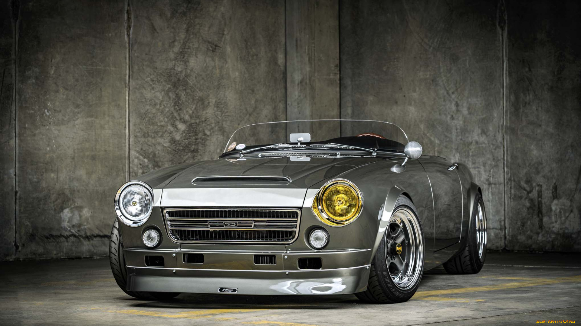 автомобили, 3д, datsun