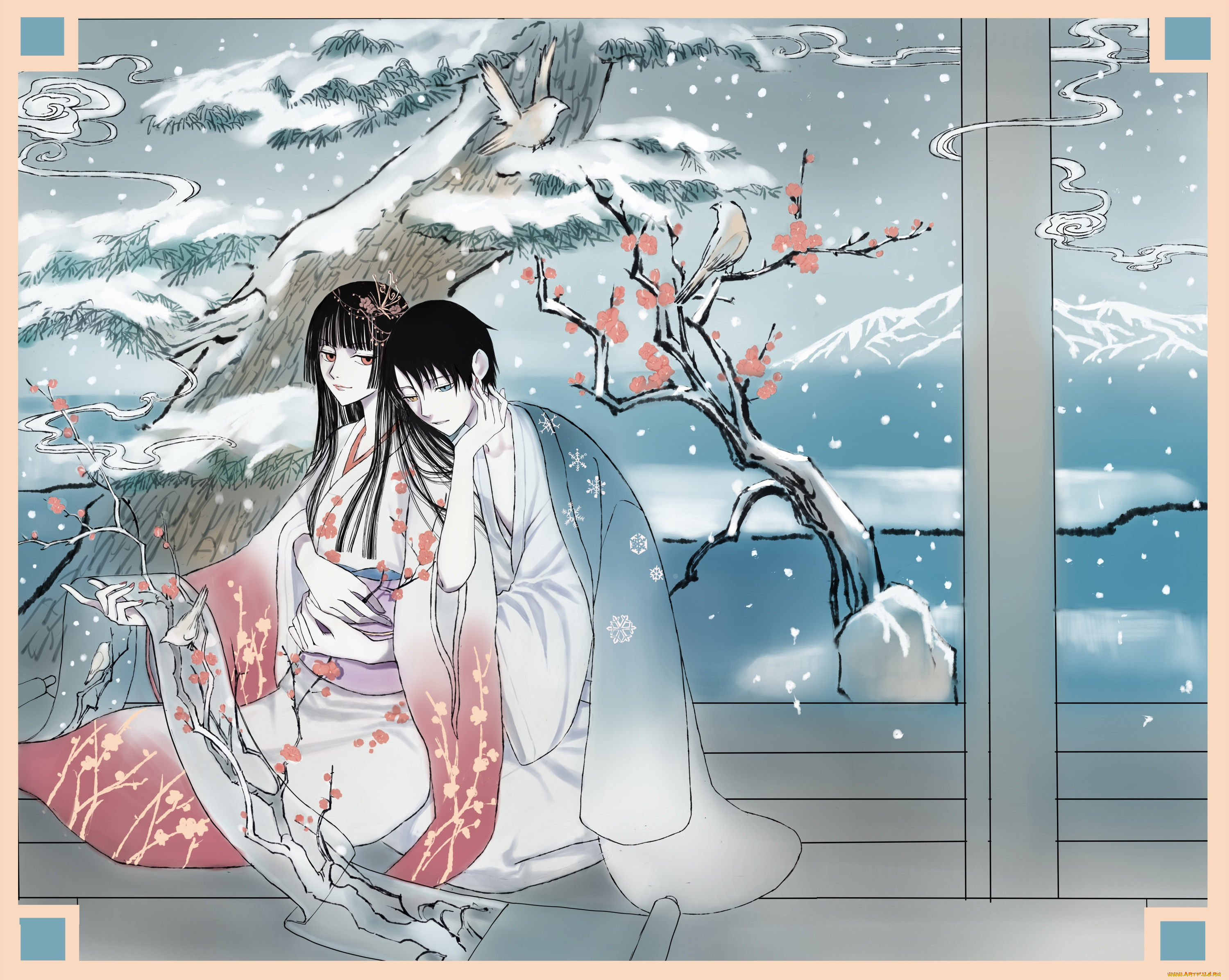 аниме, xxxholic, триплексоголик