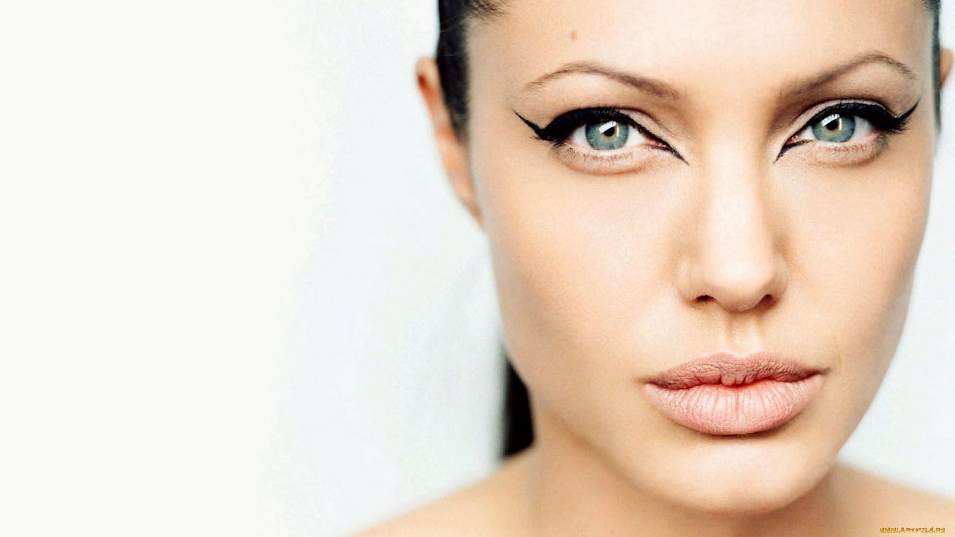 девушки, angelina, jolie, актриса, лицо