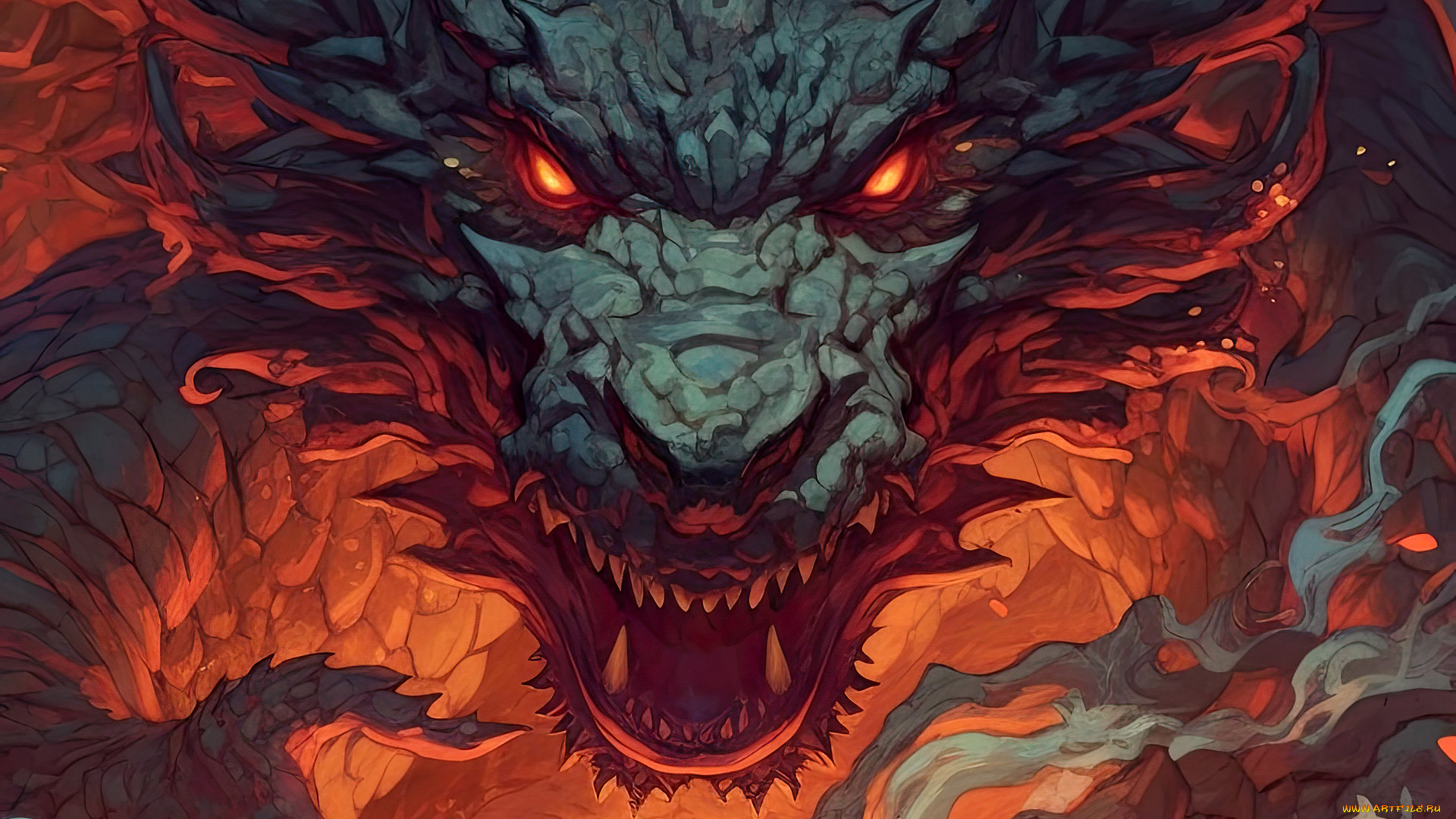 фэнтези, драконы, дракон