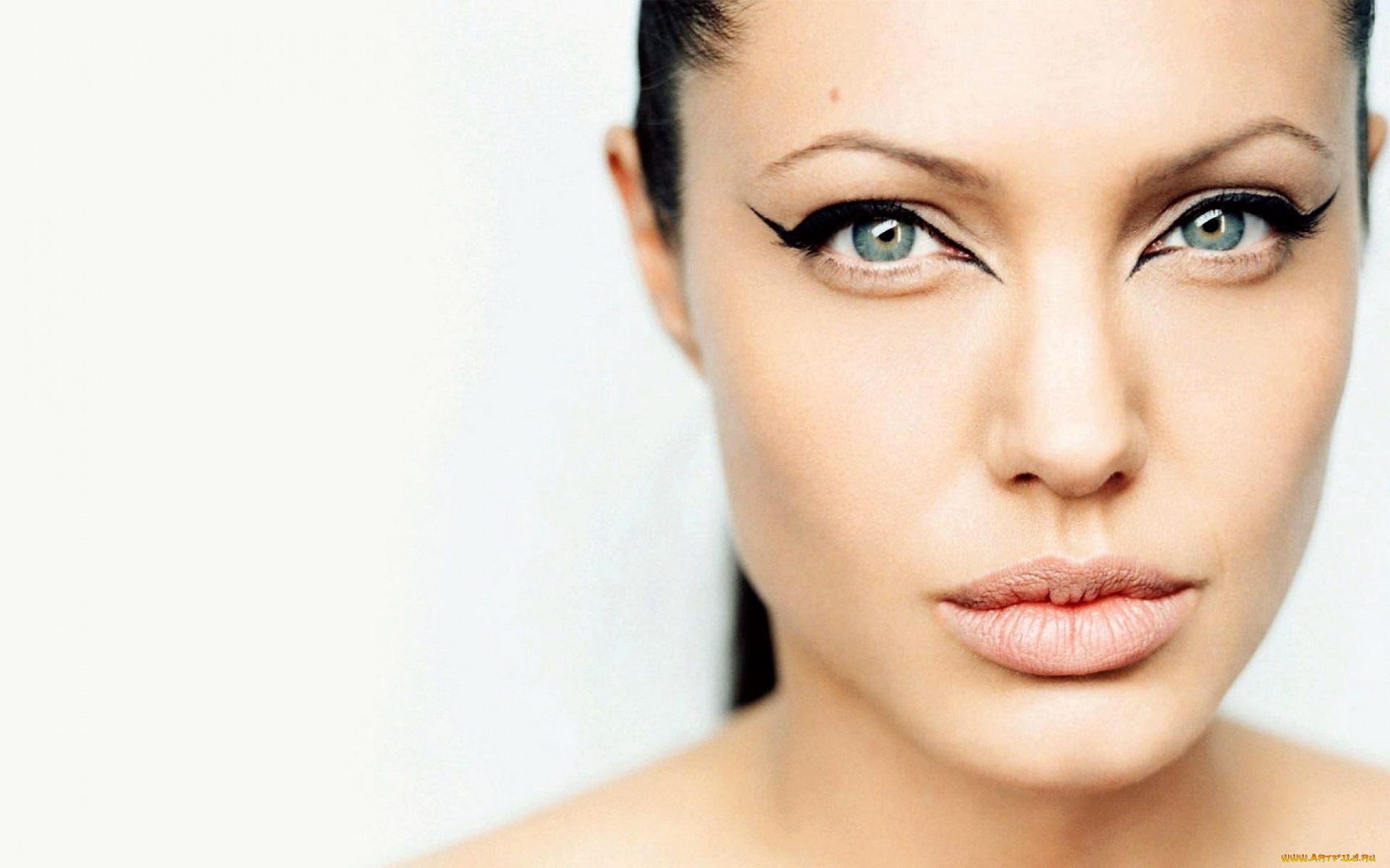 девушки, angelina, jolie, актриса, лицо