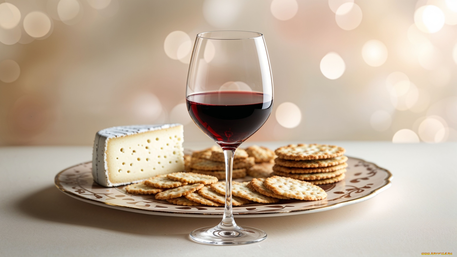 3д, графика, еда-, food, вино, сыр, печенье