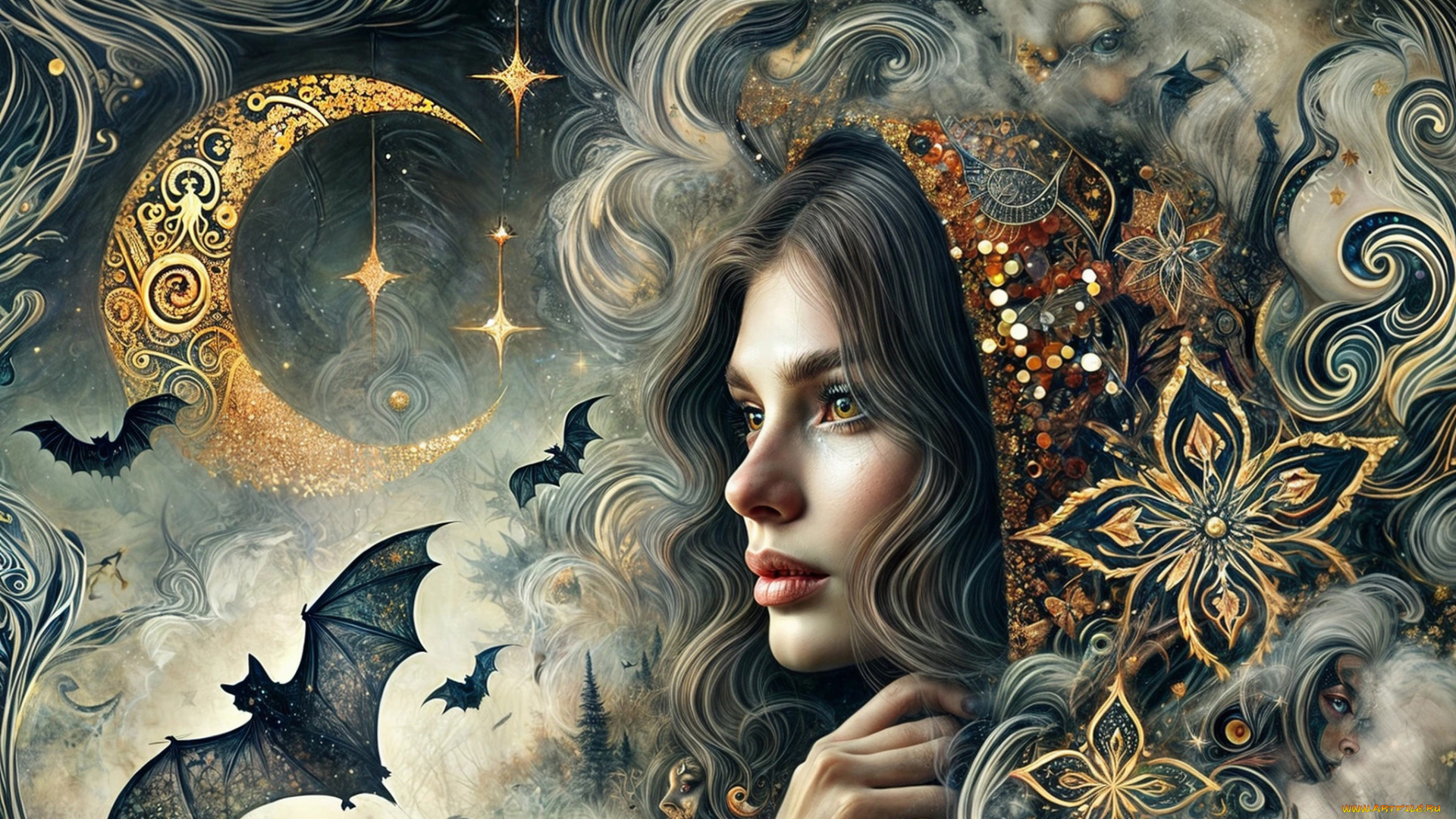 фэнтези, девушки, нейросети, графика, нейроарт, ai, art, нейронные, сети, рисунки, нейро, искусство, нейрографика, graphics, neuroart, neural, networks, drawings, neuro, neurography