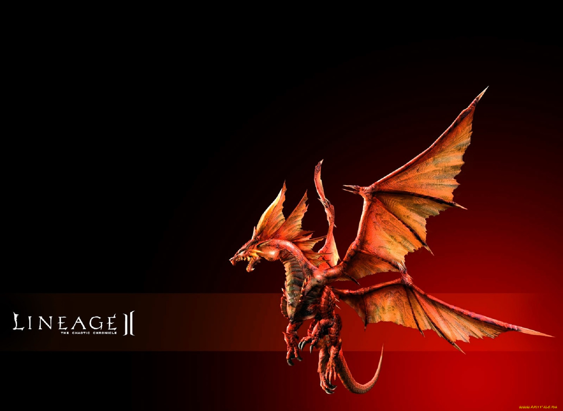 видео, игры, lineage, ii, , the, chaotic, chronicle, дракон