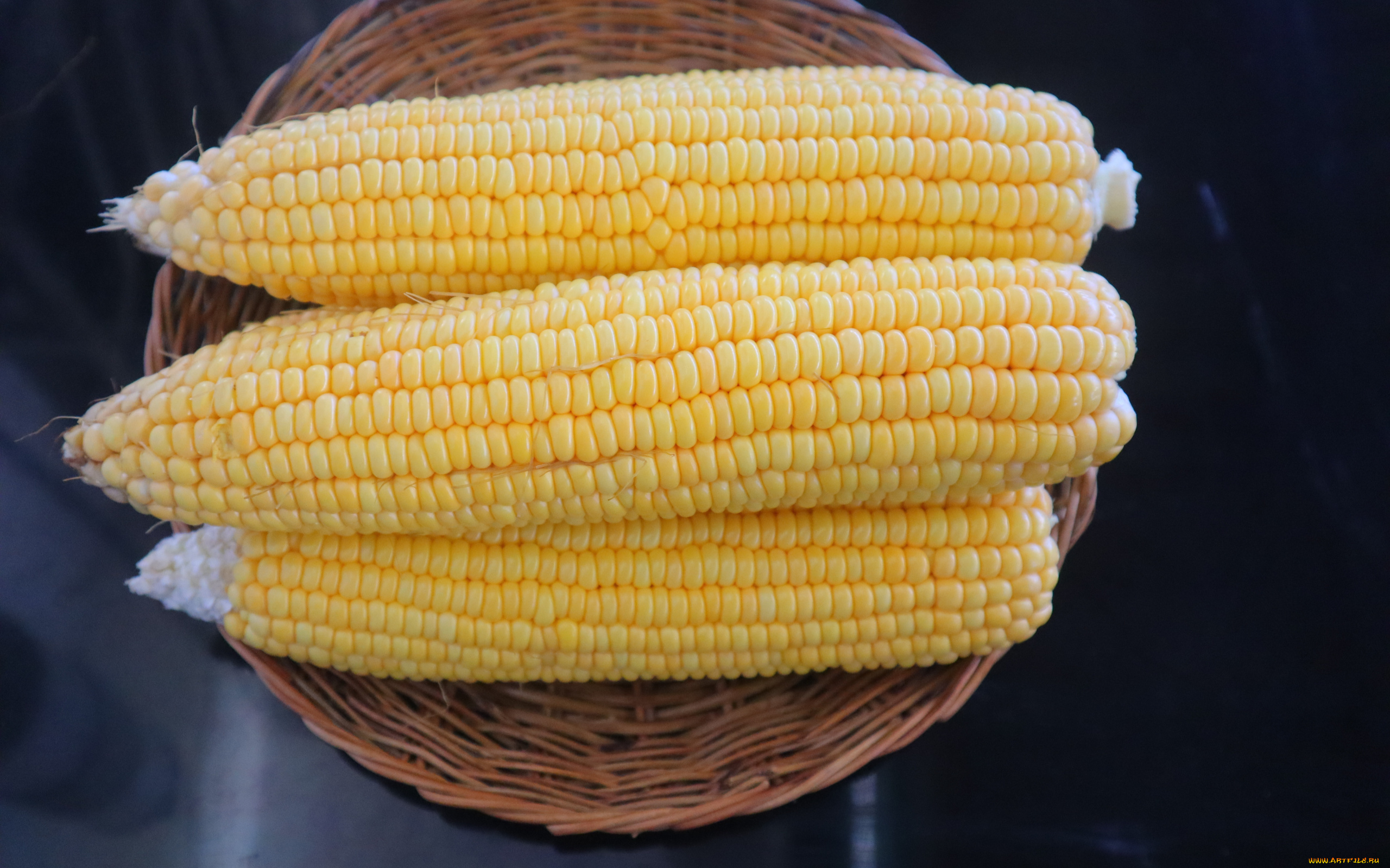 еда, кукуруза, початки